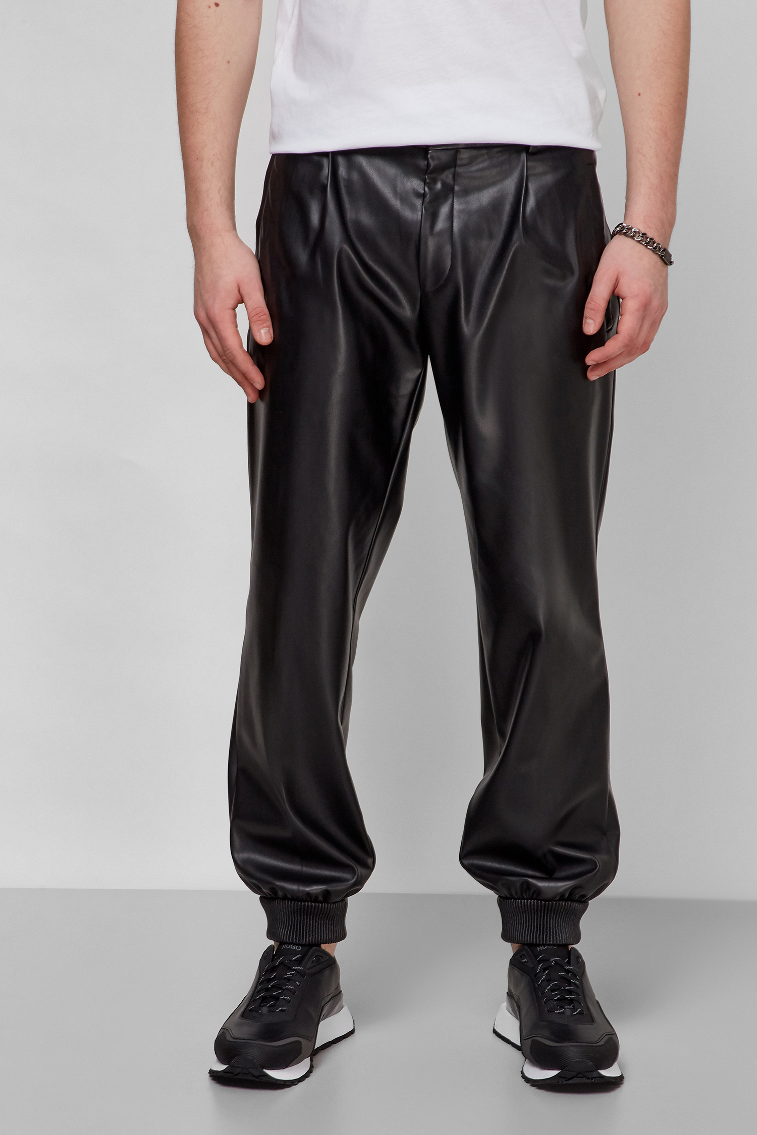 Черные брюки для парней HUGO 50464194;001