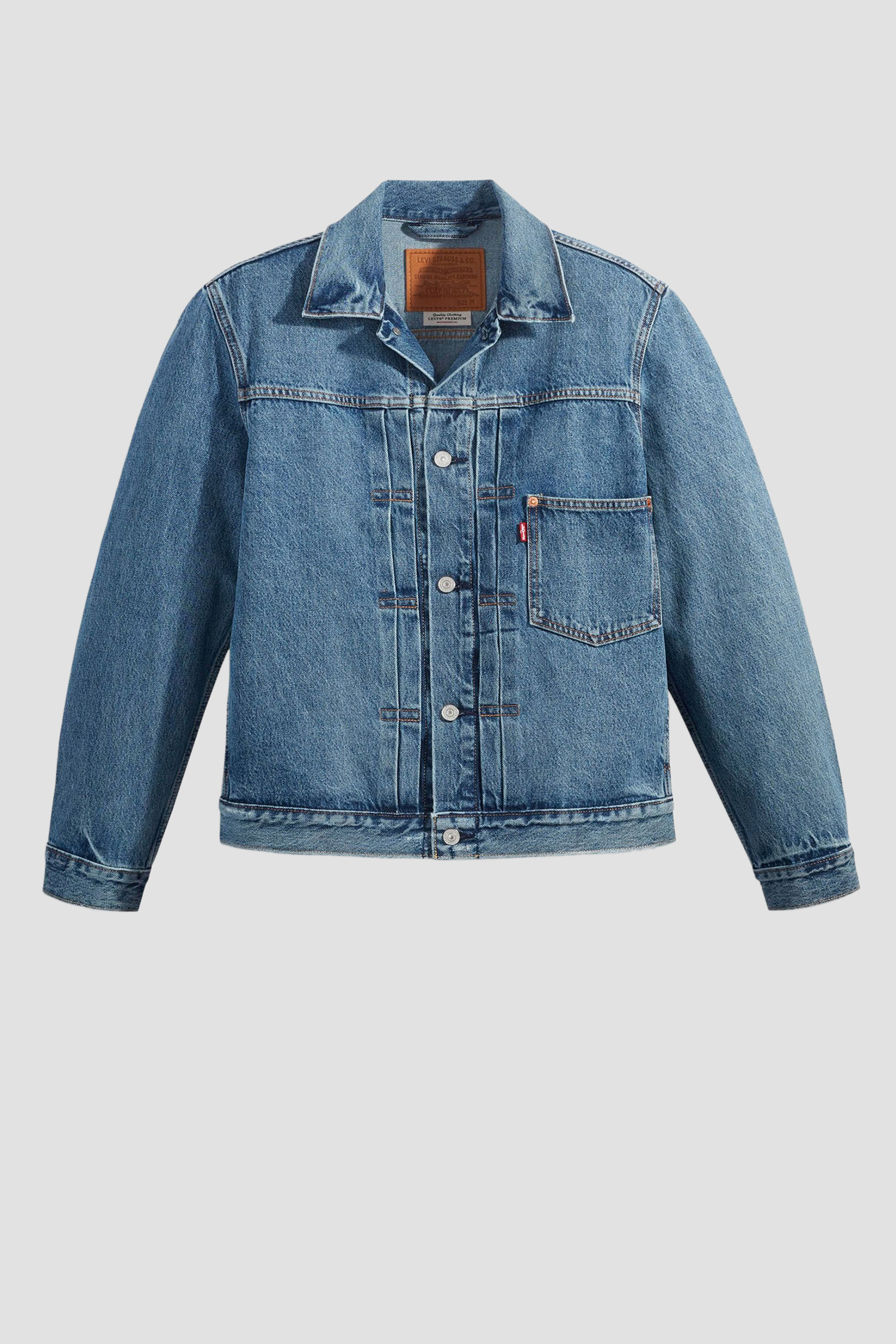 Мужская синяя джинсовая куртка Levi’s® A3174;0004