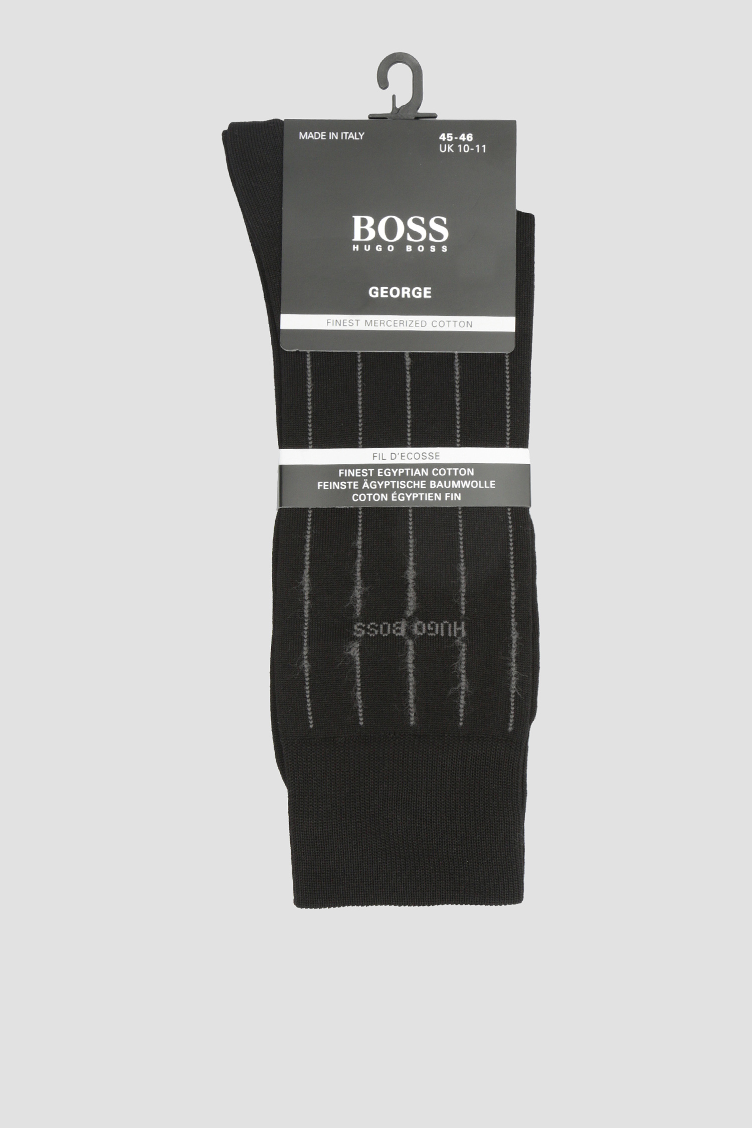Мужские черные носки BOSS 50388435;001