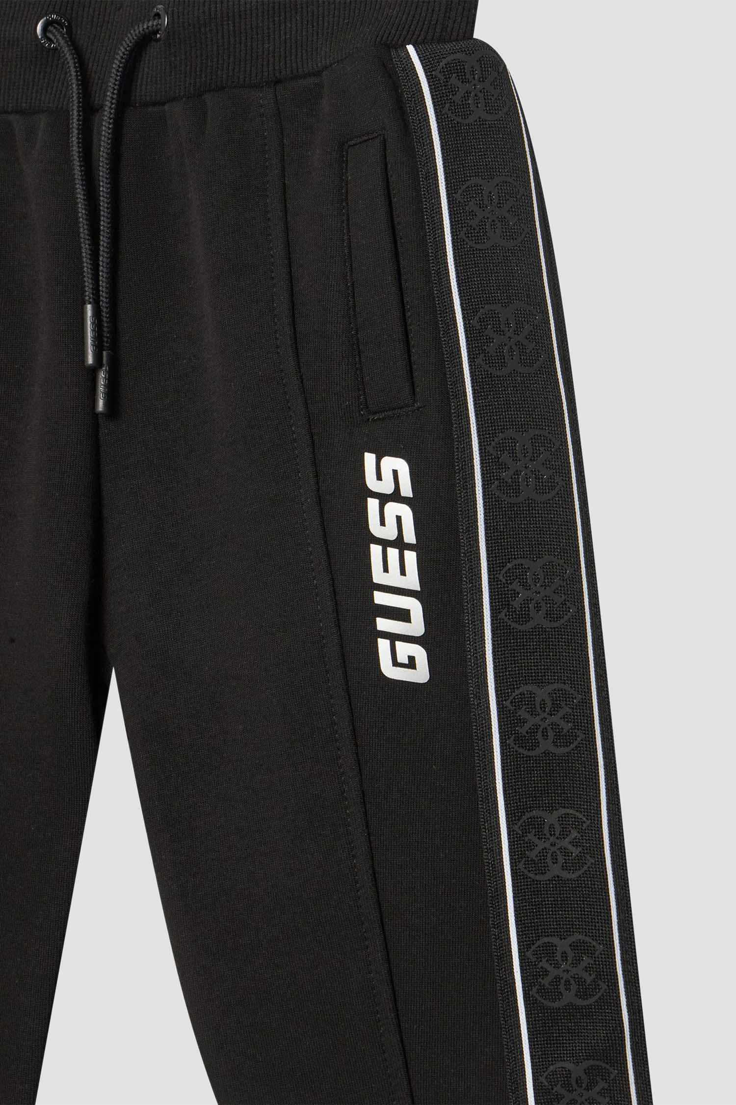 Детские черные спортивные брюки Guess Kids L5GQ13.KB3P2;JBLK