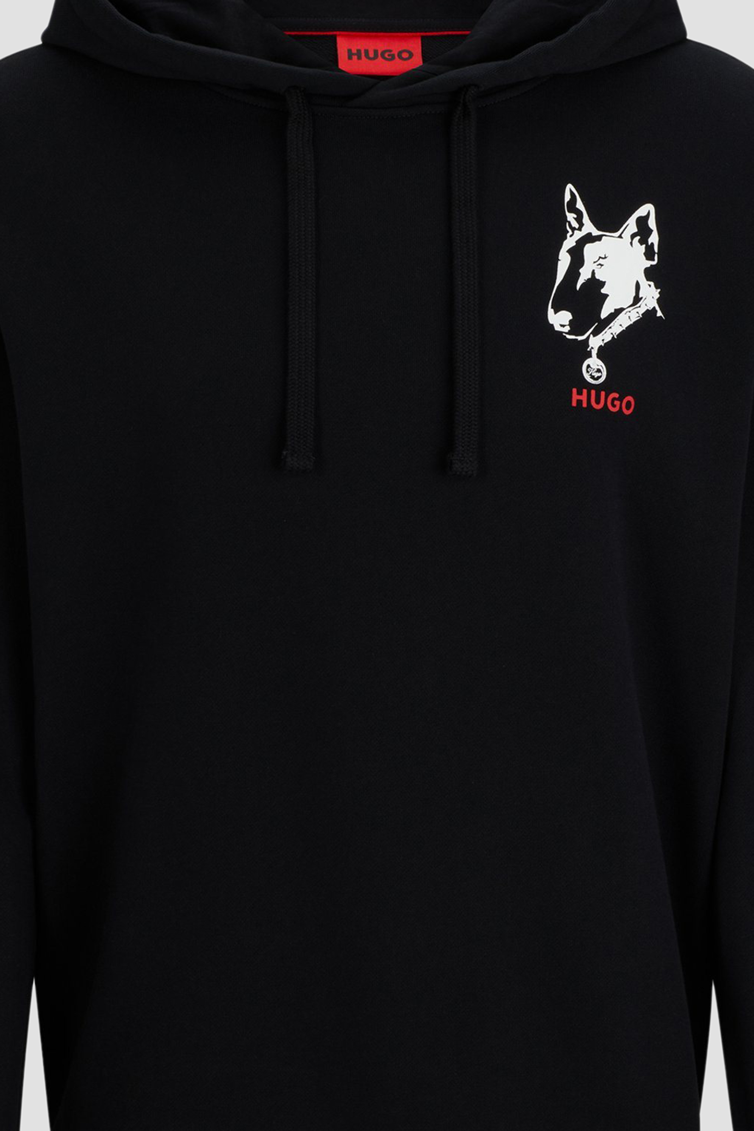 Чоловіче чорне худі HUGO 50509184;001
