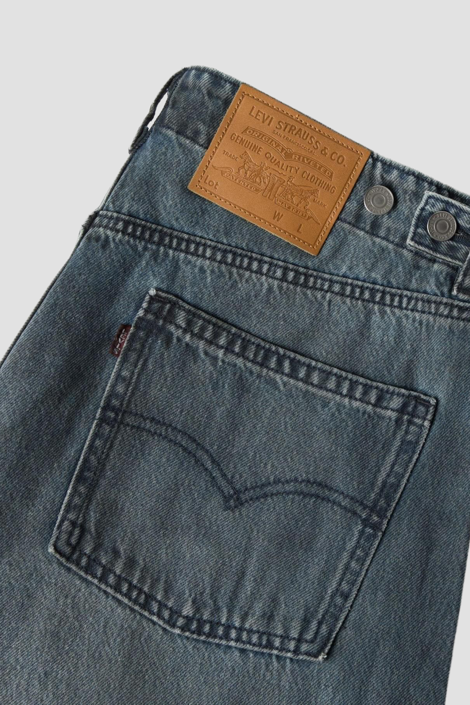Мужские синие джинсы Baggy Barrel Levi’s® 0057O;0010