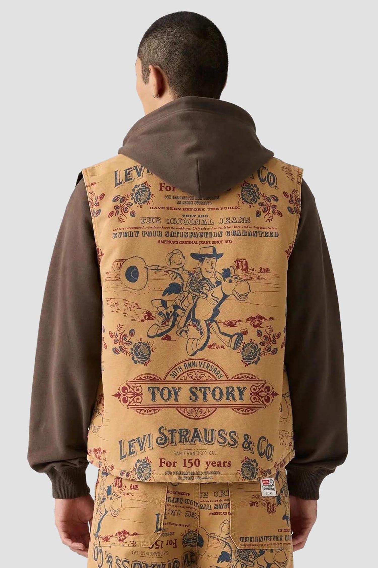 Мужской коричневый жилет Levi's® x Toy Story Levi’s® 0034M;0000