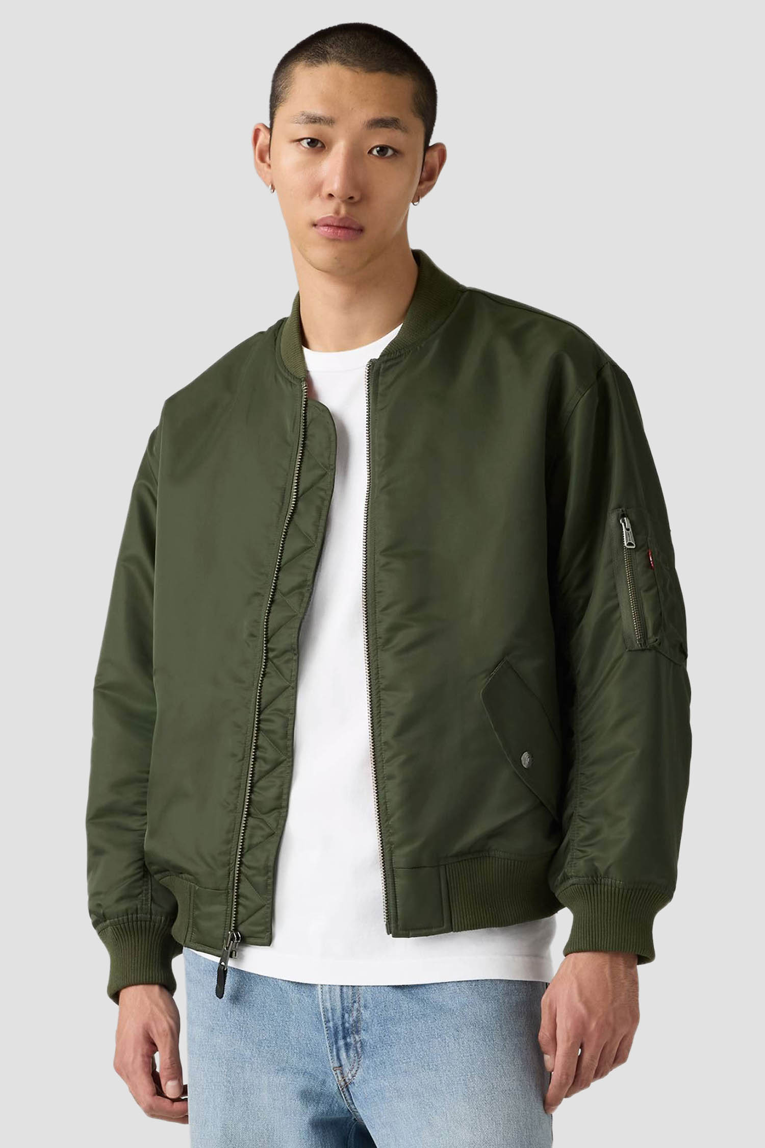 Чоловічий оливковий бомбер Levi’s® 005AL;0001