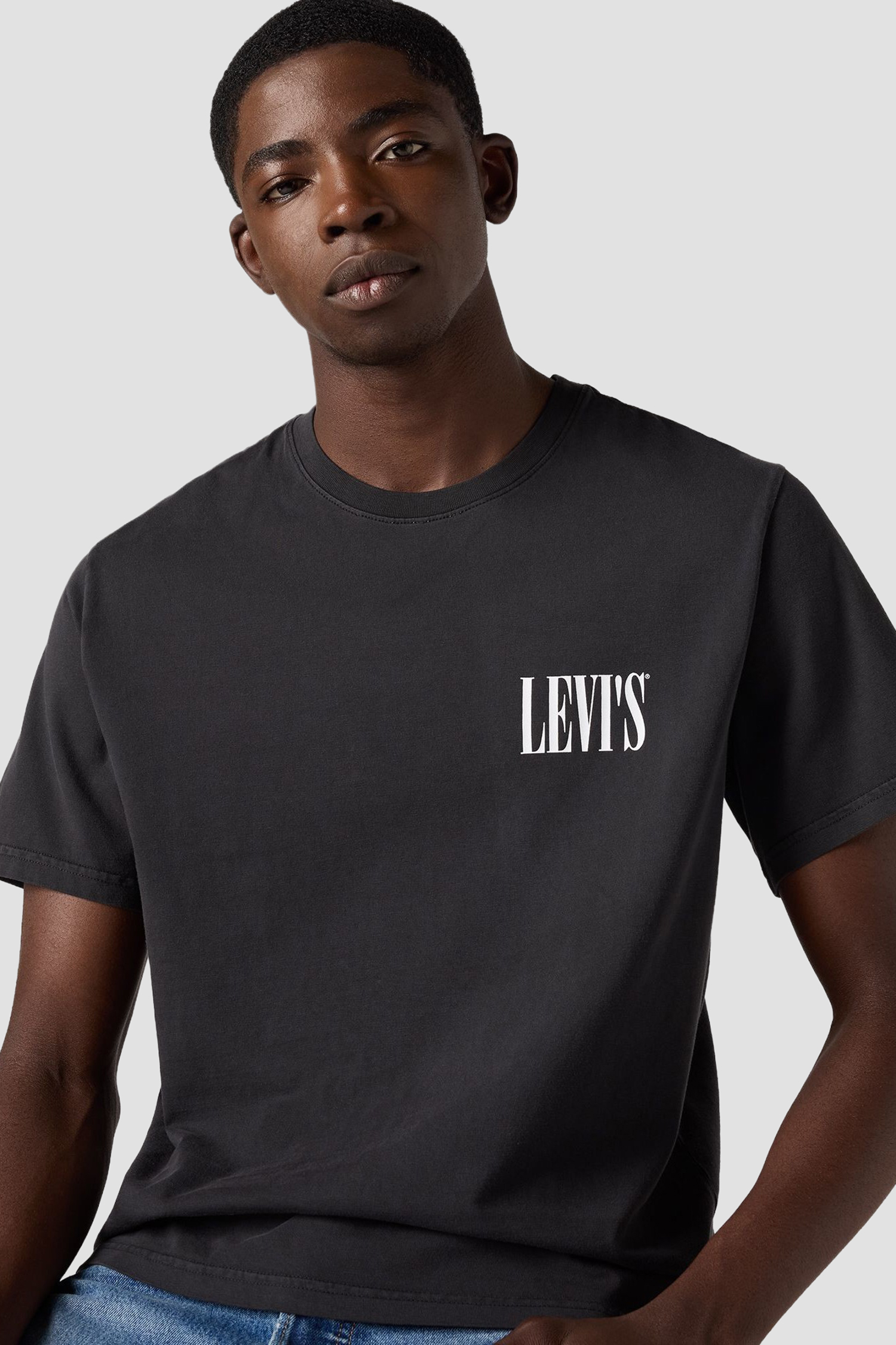 Мужская черная футболка Levi’s® 16143;1685