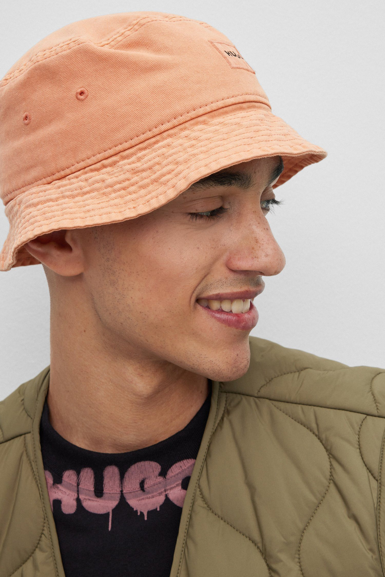 Чоловіча персикова панама HUGO 50491785;663