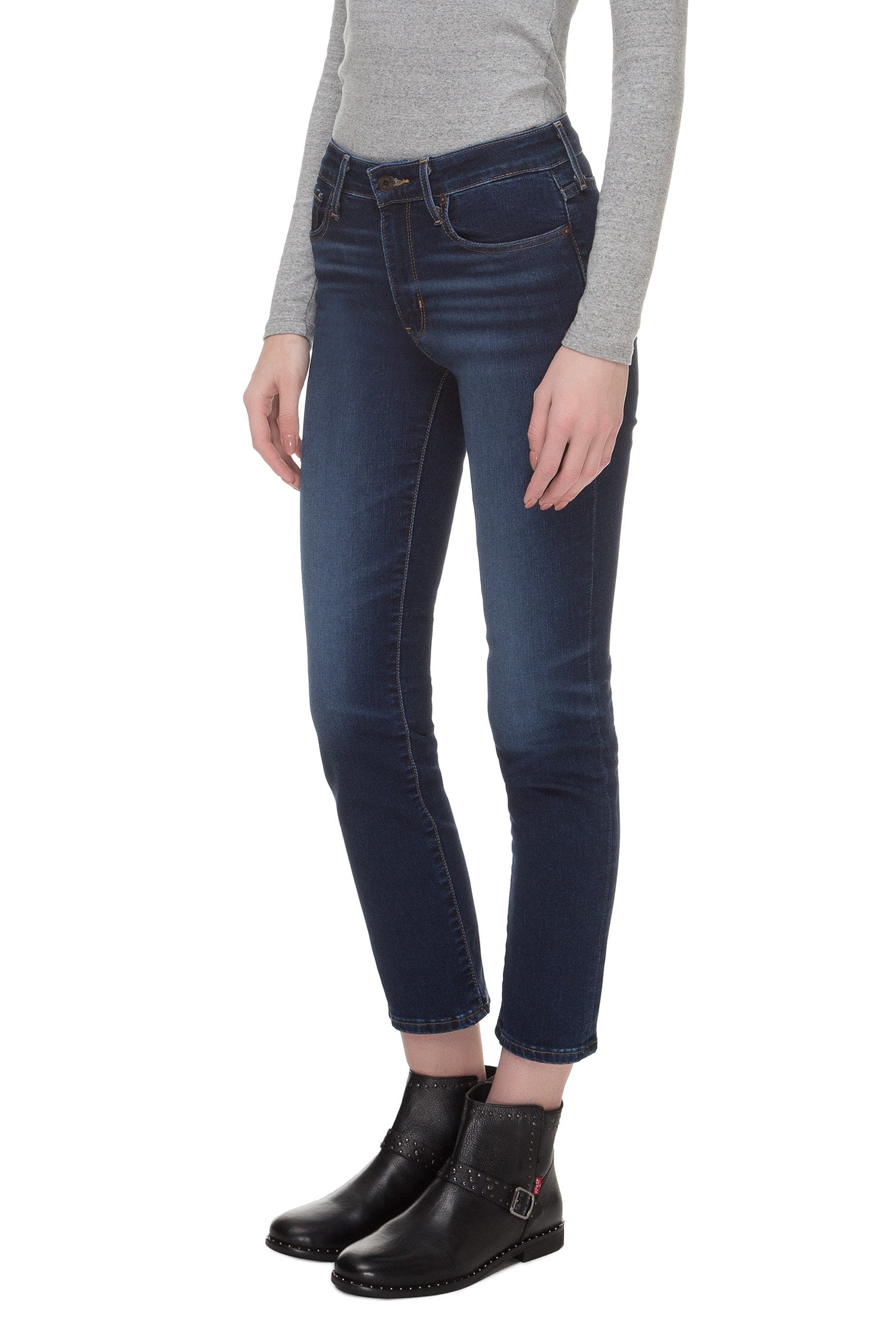 Женские синие джинсы 712™ Slim Levi's® 18884;0173 — Ultrashop