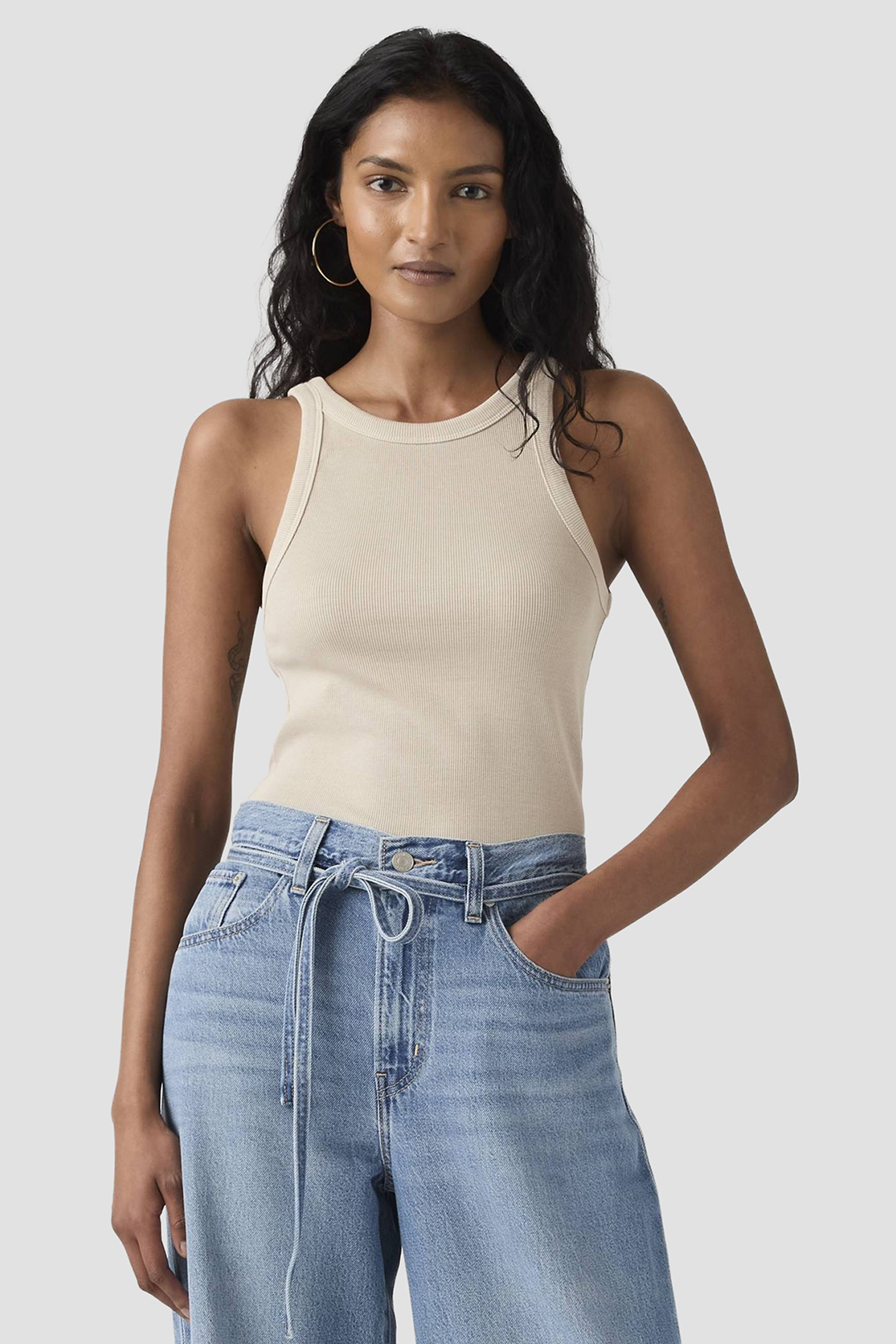 Жіноча бежева майка Levi’s® A3381;0039