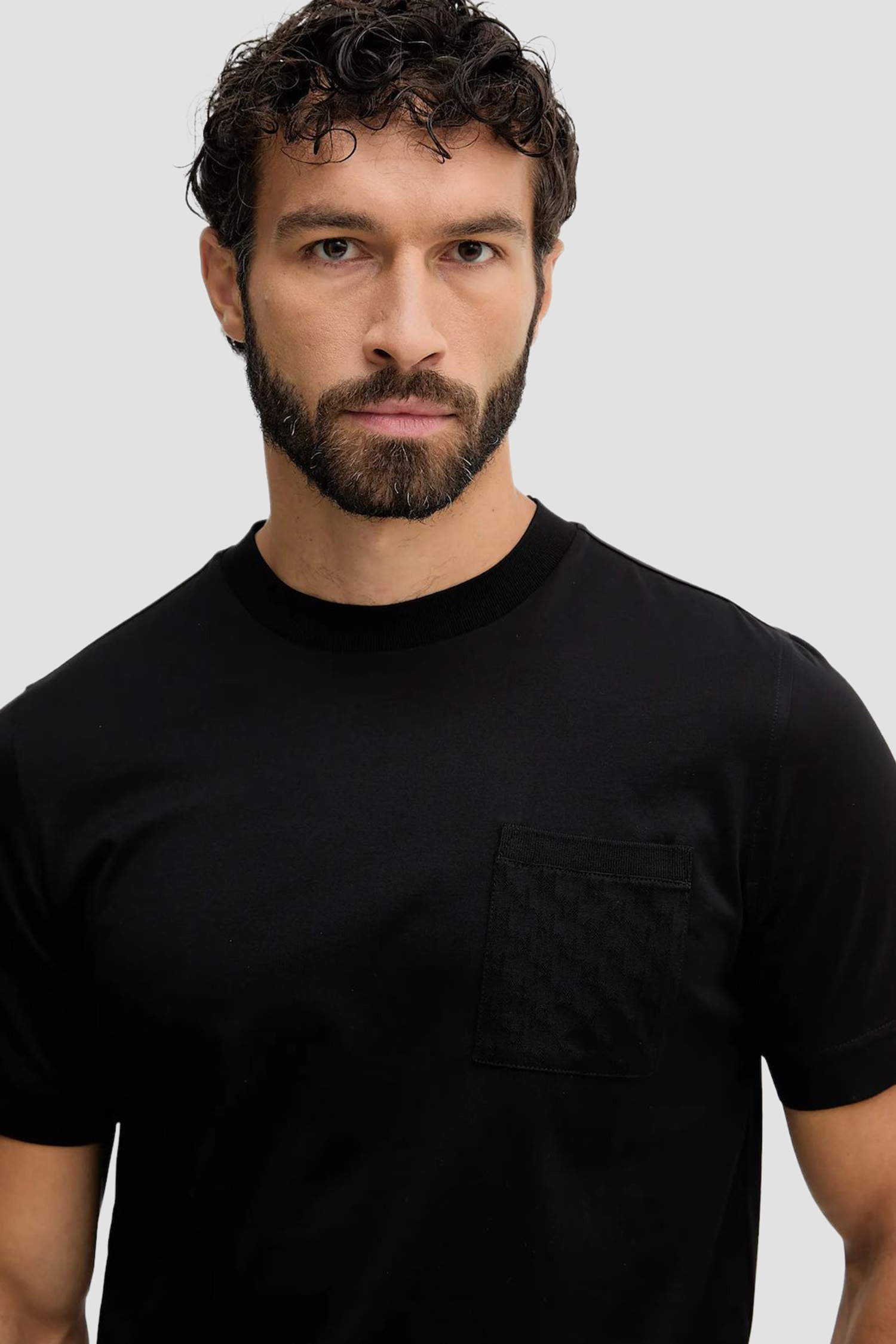 Мужская черная футболка Karl Lagerfeld 561200.755004;990