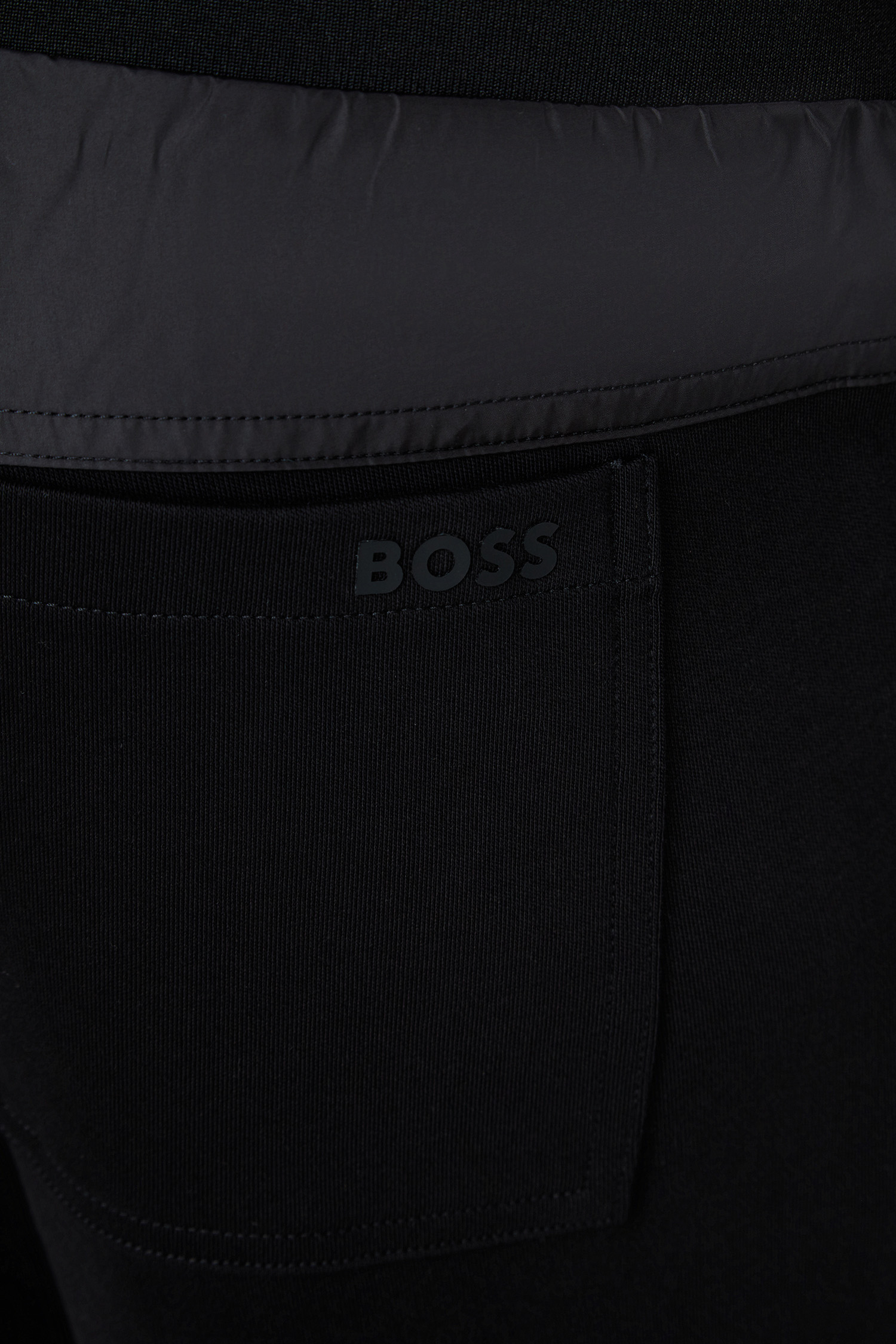 Мужские черные спортивные брюки BOSS 50499243;001