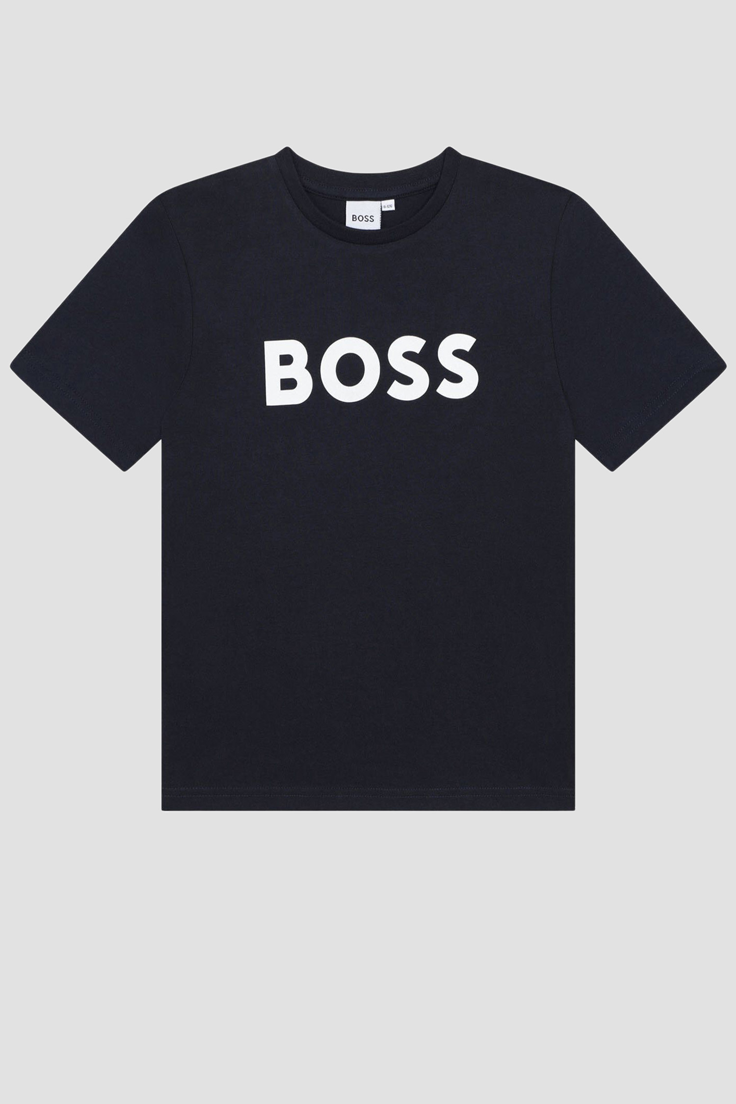 Дитяча темно-синя футболка BOSS kids J25P24;849