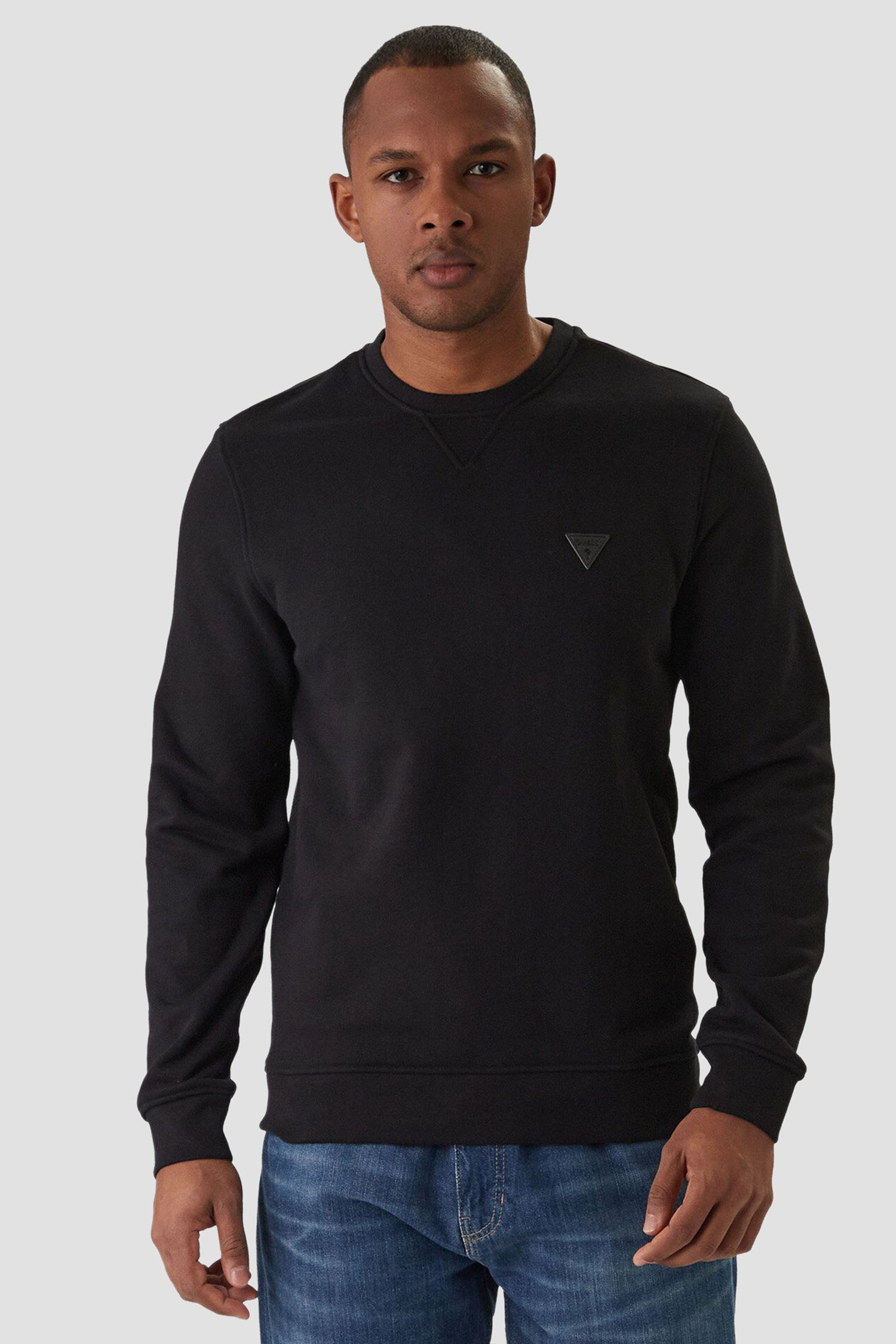 Чоловічий чорний світшот Guess M6RQ08.KCN01;JBLK