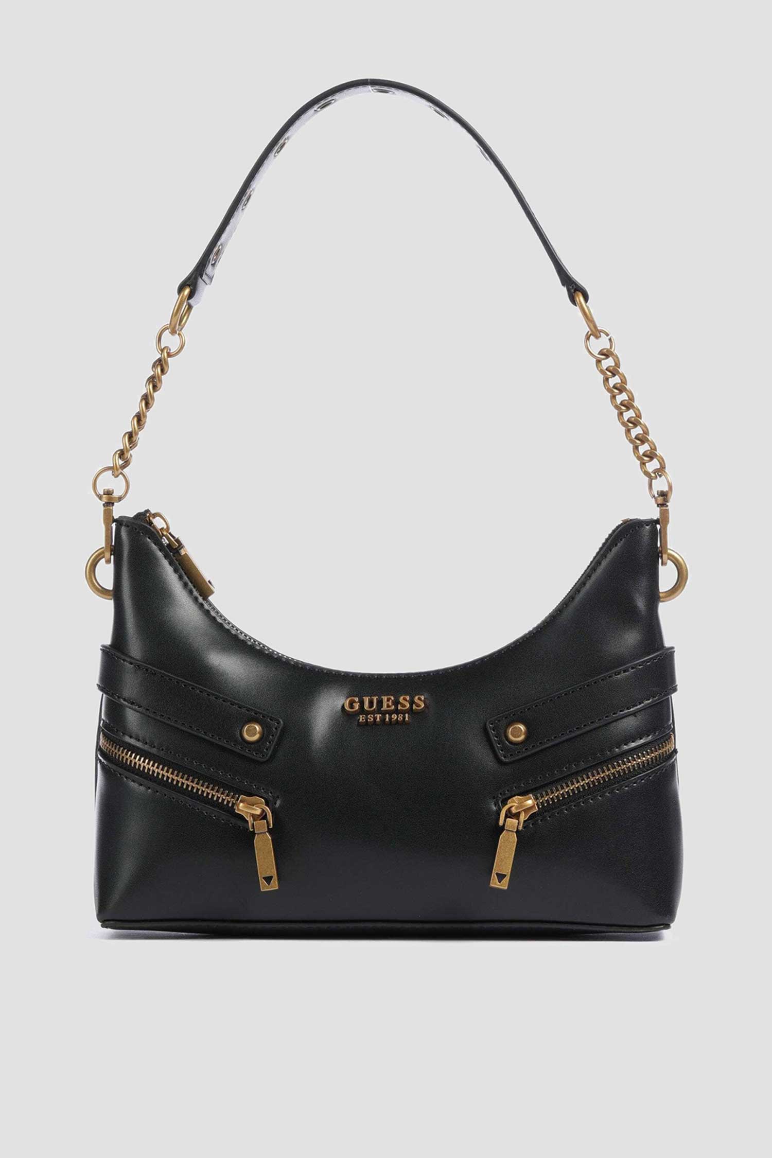 Женская черная сумка Guess HWVB93.45180;BLA