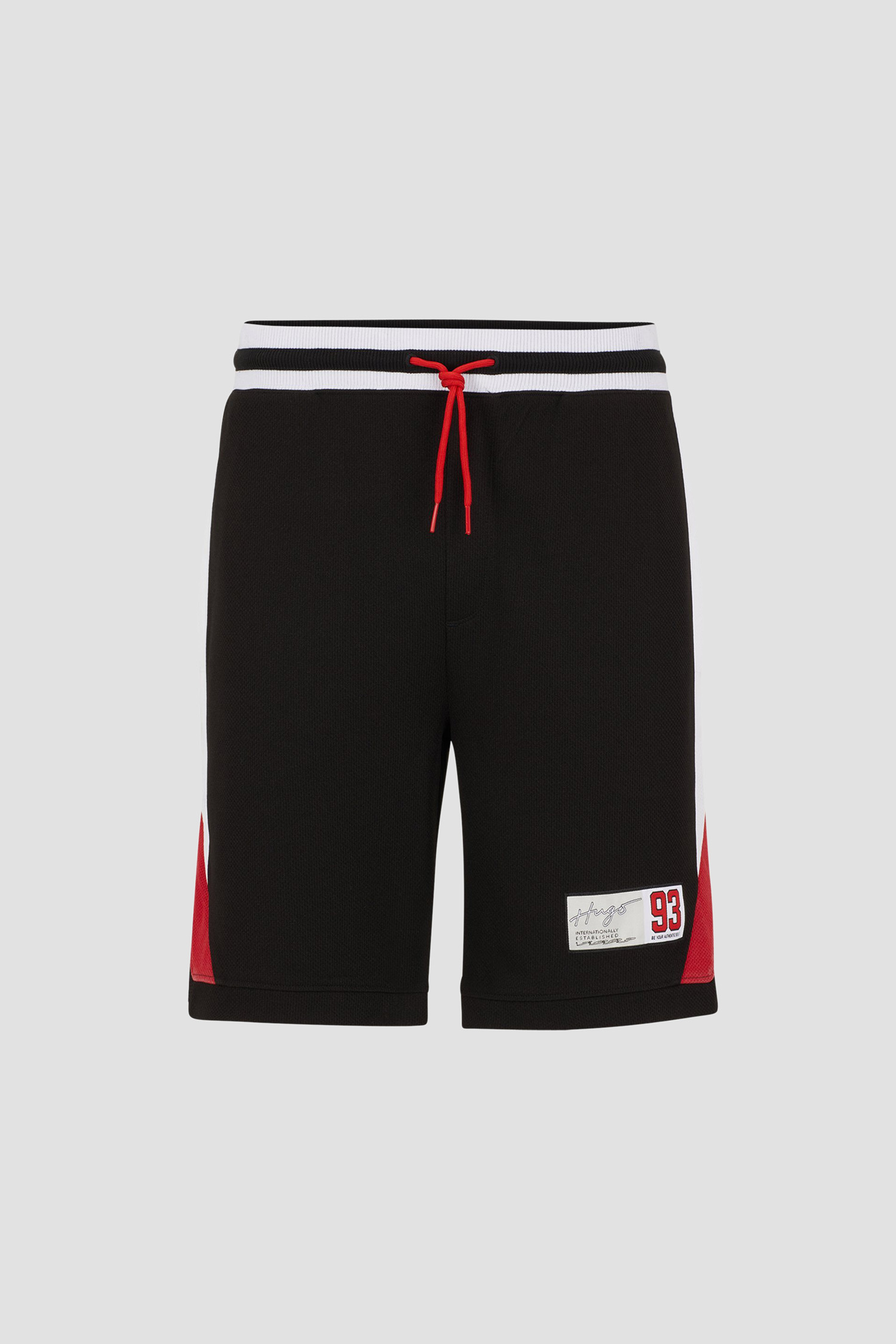 Чоловічі чорні шорти HUGO 50489621;001