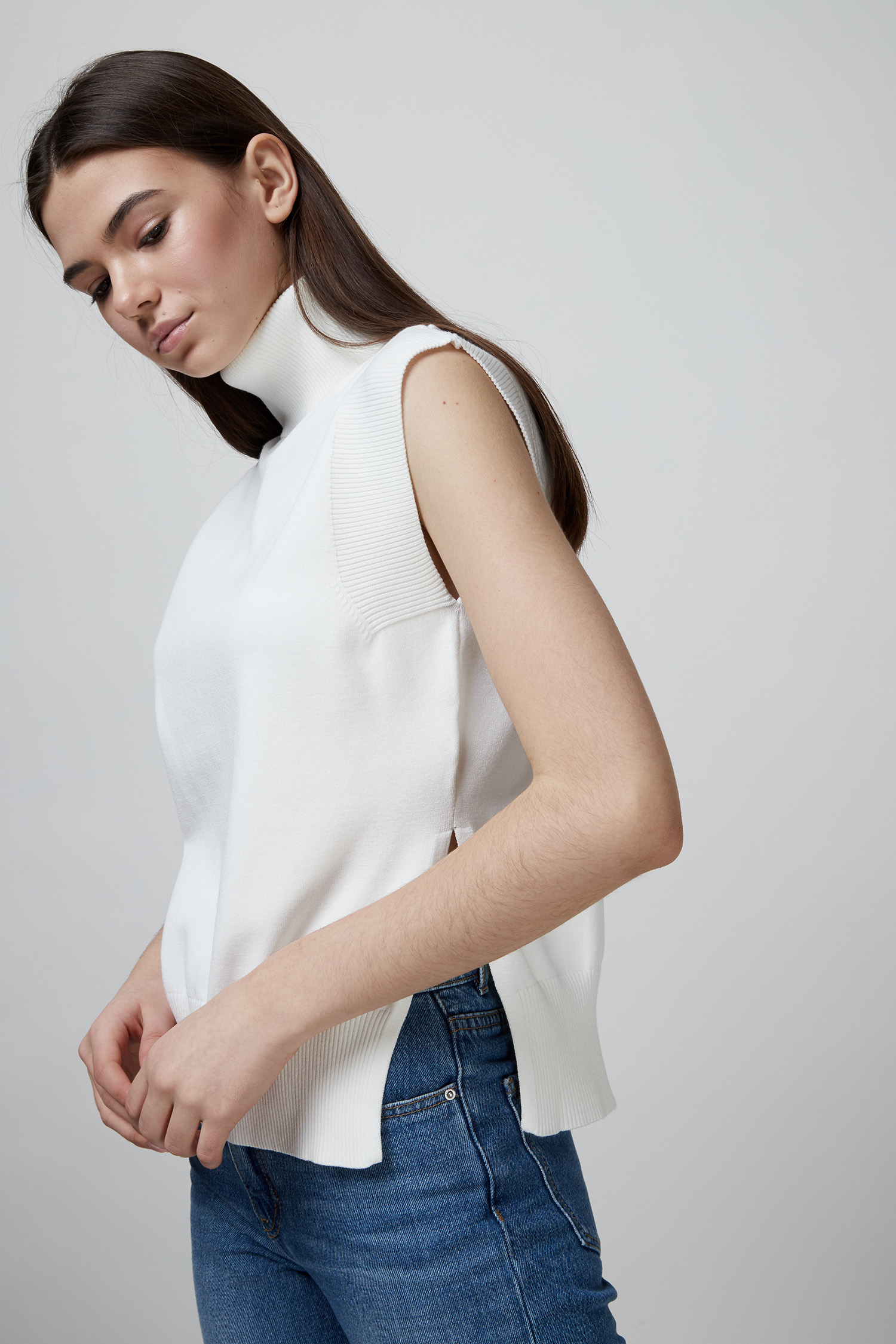 Белый гольф для девушек BOSS 50466380;118