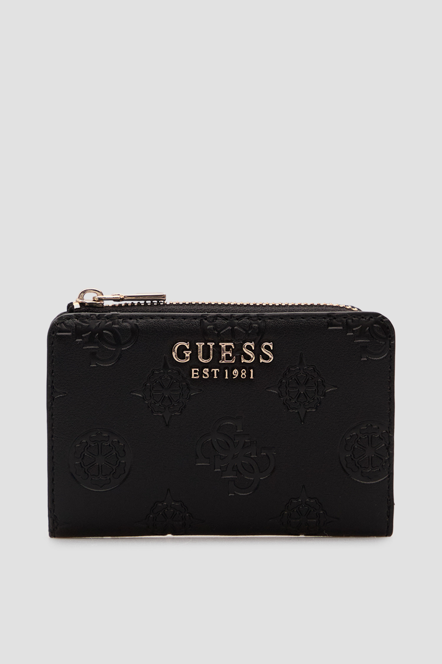 Жіночий чорний гаманець Guess SWPD74.59156;BLO