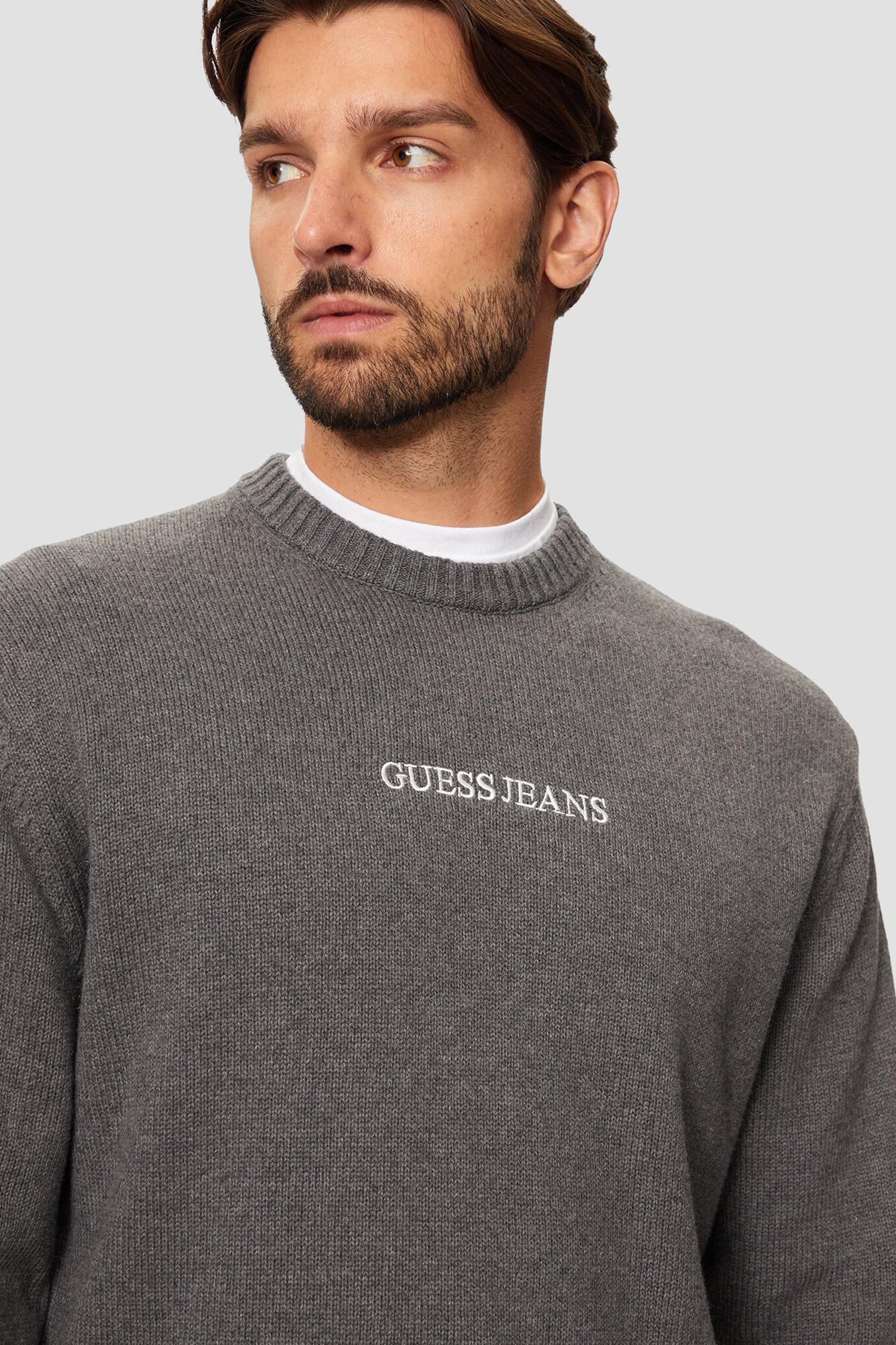 Мужской серый джемпер Guess Jeans M4BR31.Z3HM1;H91E