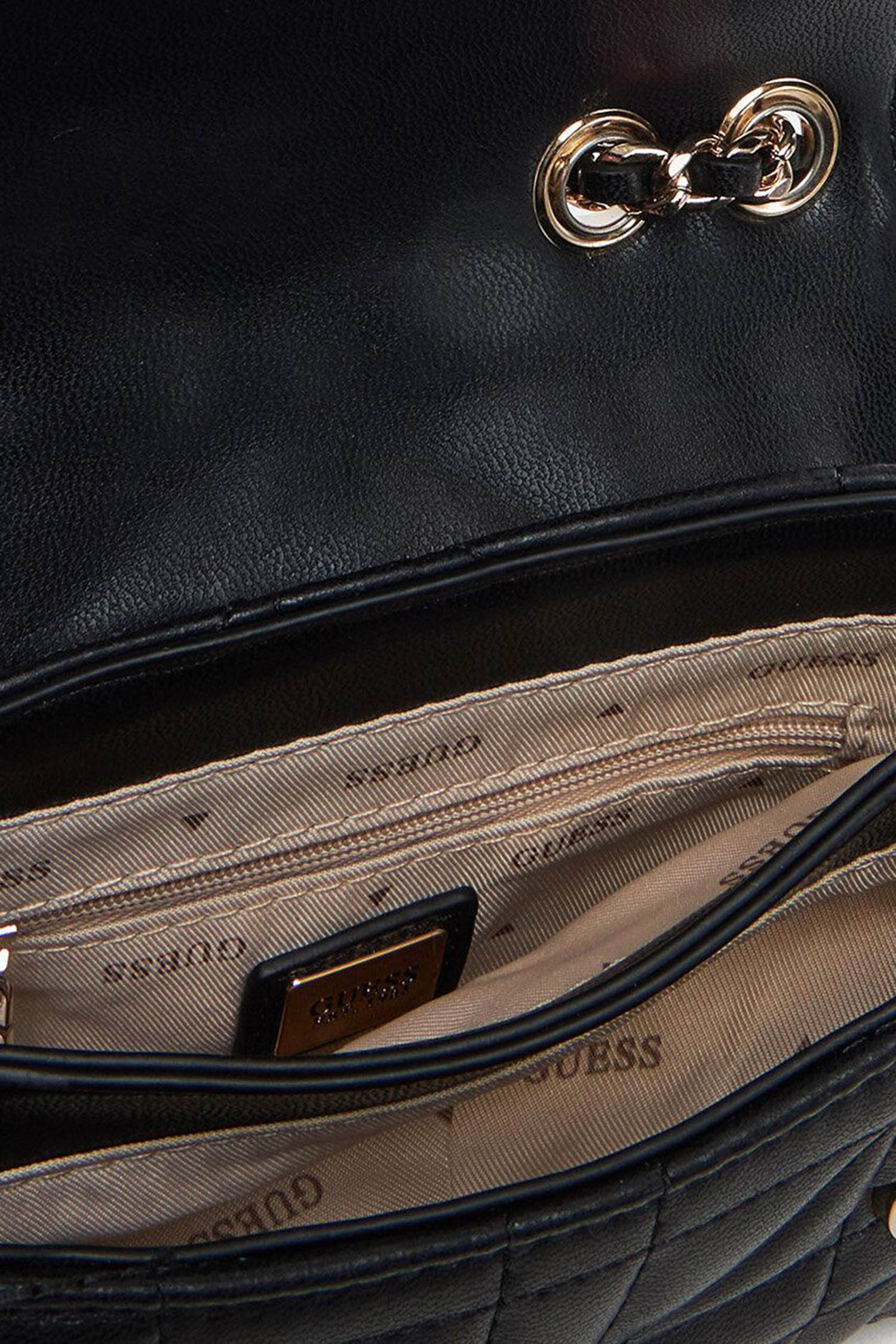 Женская черная сумка Guess HWQG96.25780;BLA