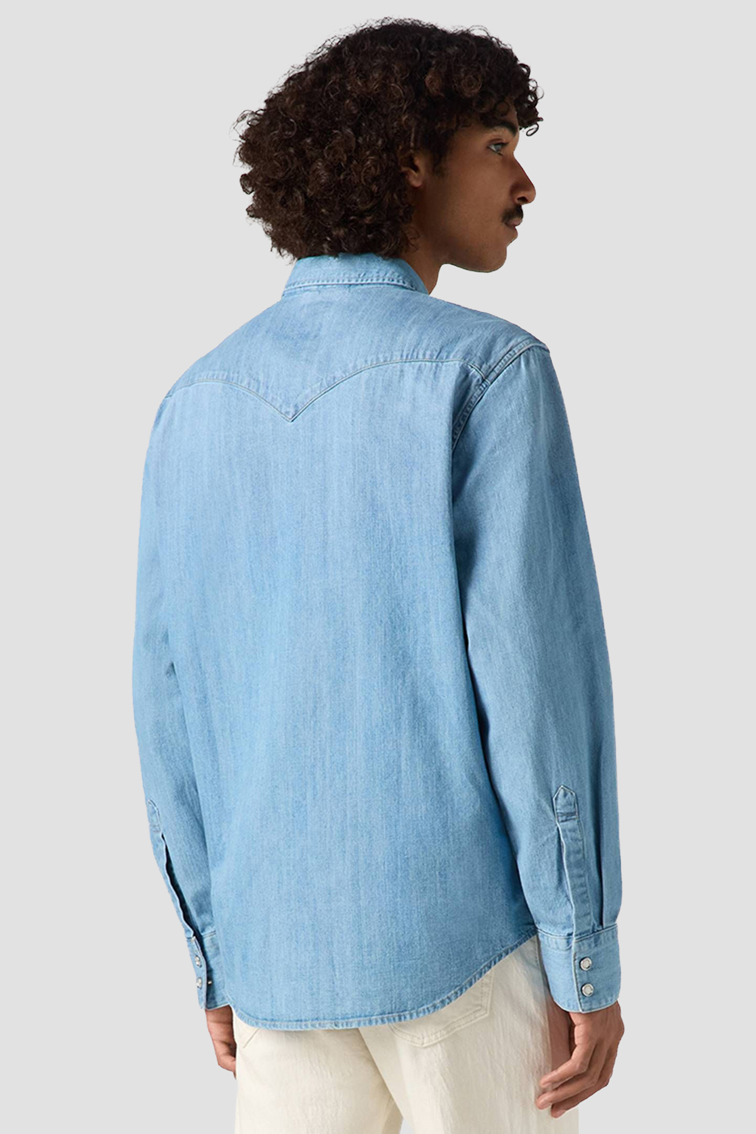 Чоловіча блакитна джинсова сорочка Levi’s® 85744;0047