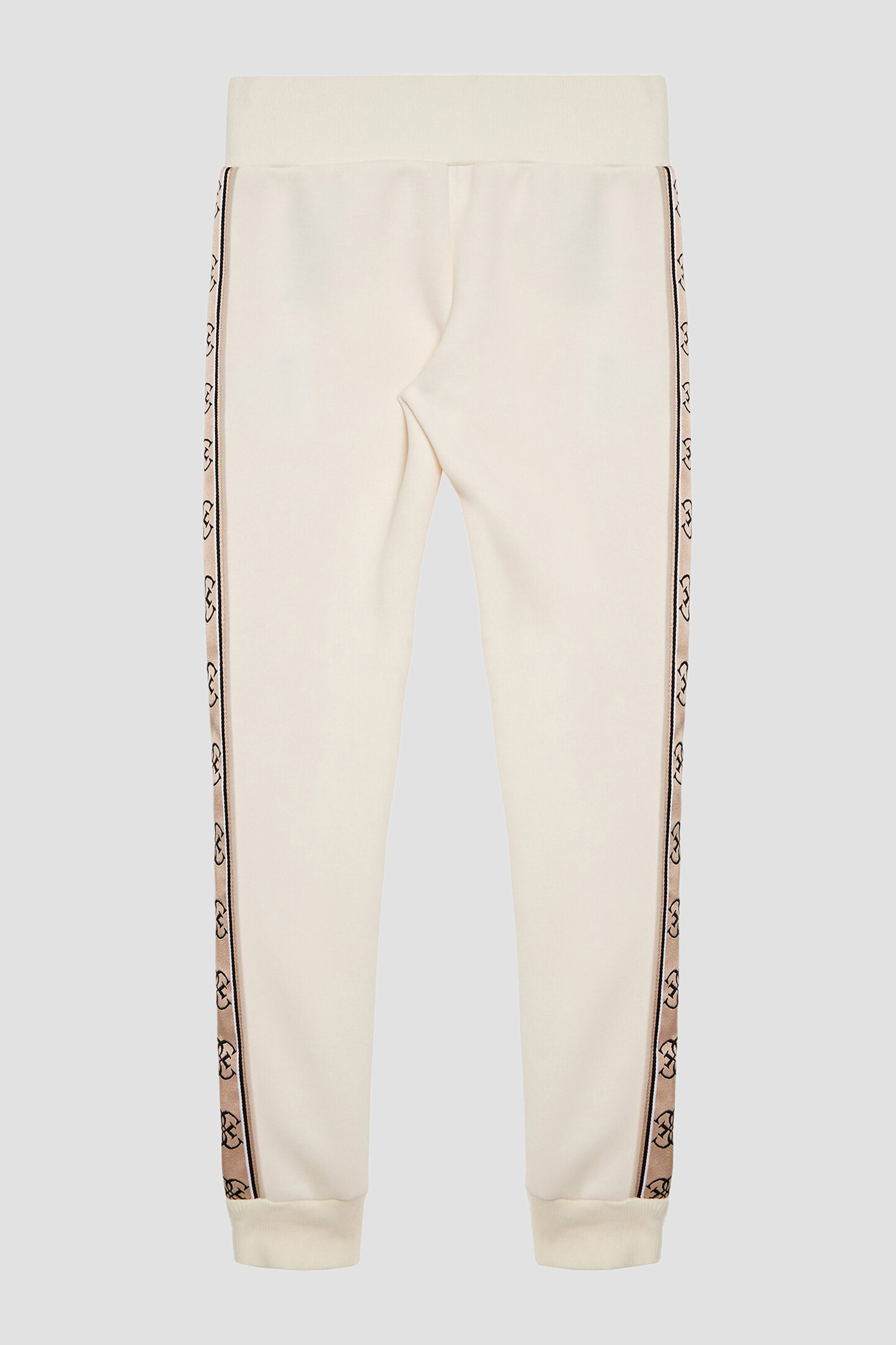 Детские бежевые спортивные брюки Guess Kids J2YQ27.KB3P2;G6K5