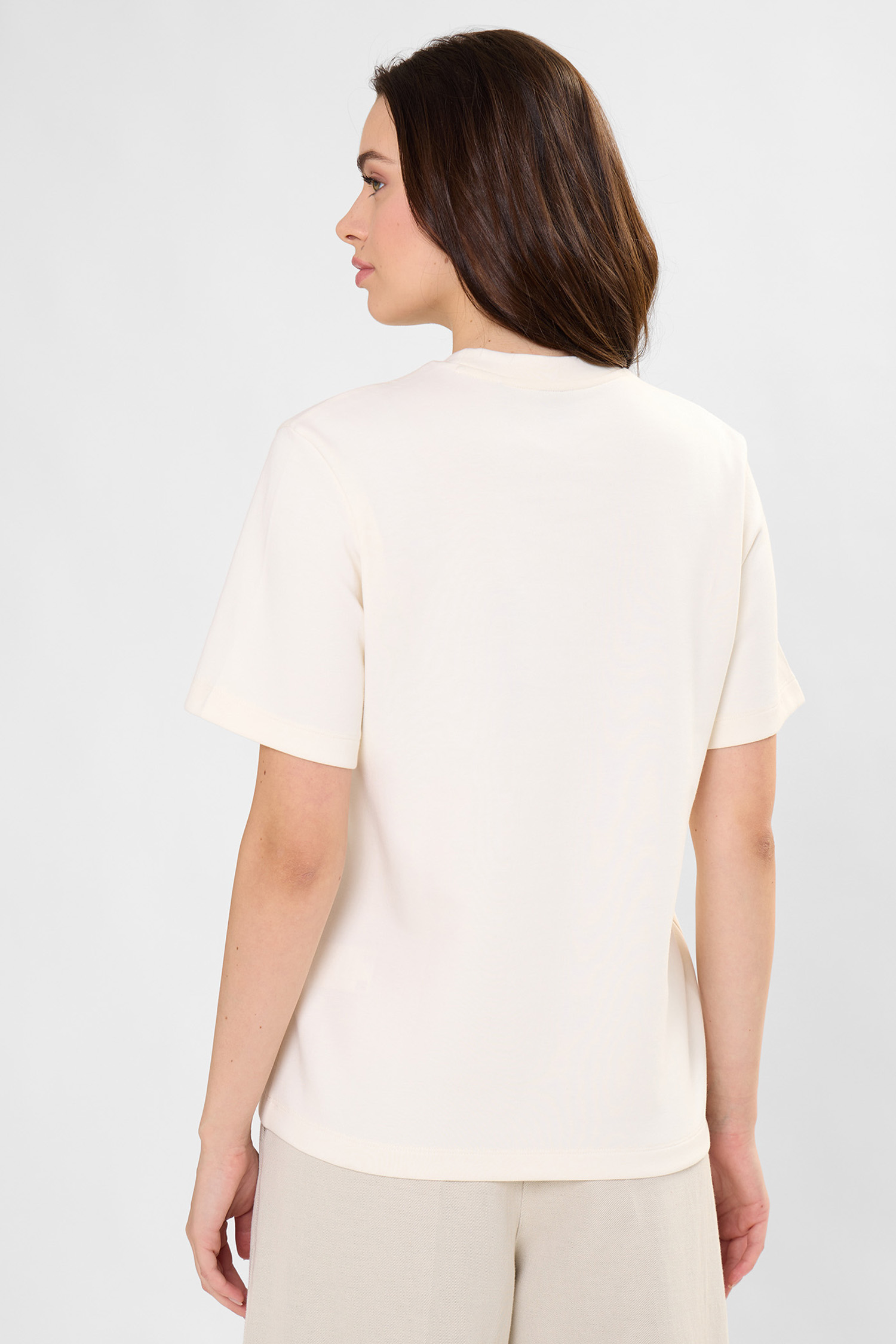 Жіноча біла футболка BOSS 50563277;118