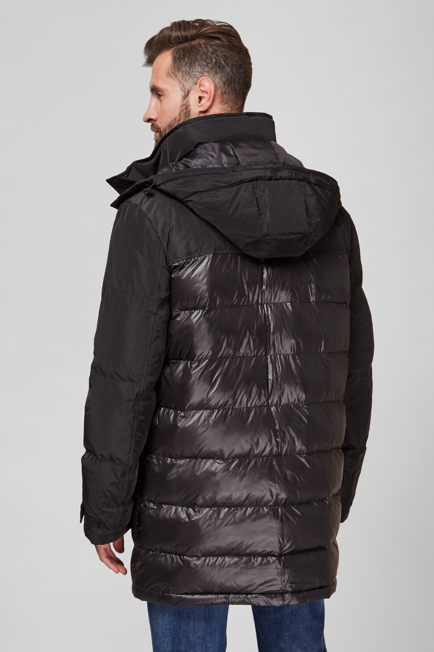 Мужская черная парка Karl Lagerfeld 512503.505006;990