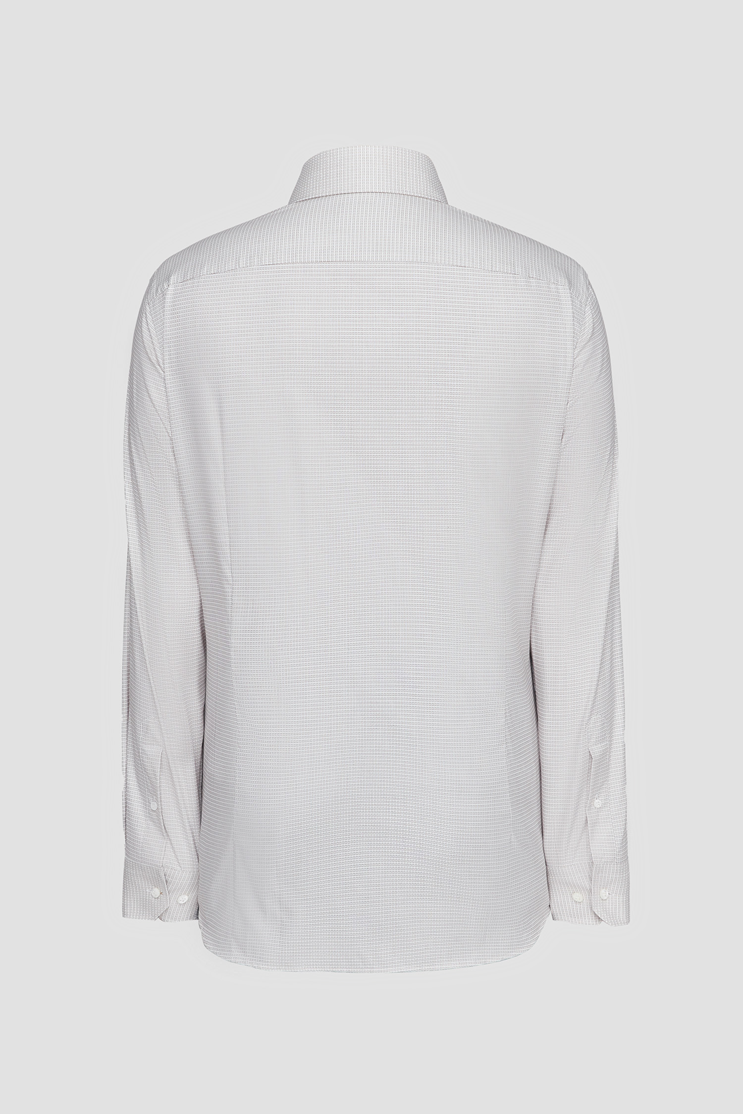 Чоловіча сіра сорочка з візерунком BOSS 50502215;260