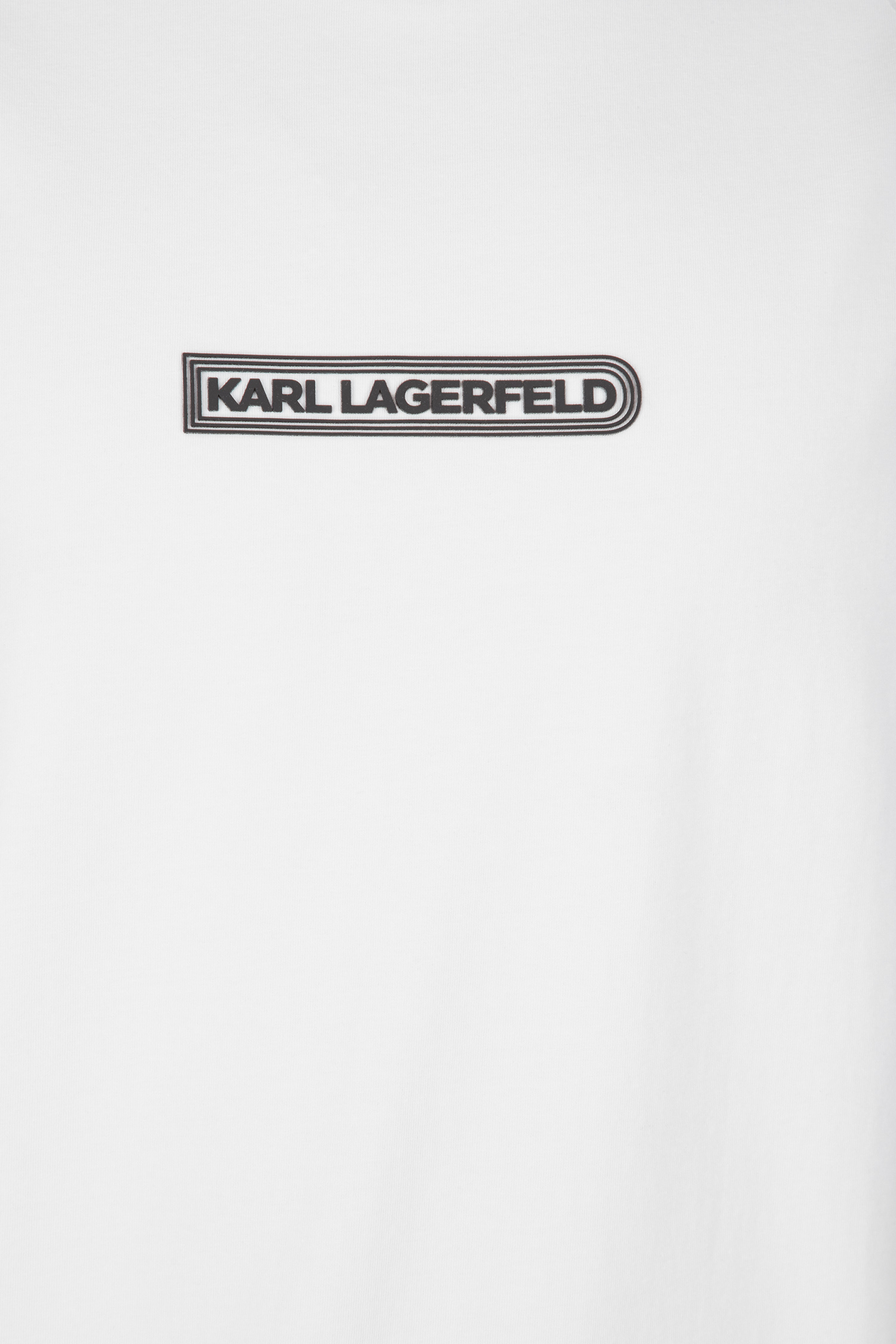 Мужская белая футболка Karl Lagerfeld 543221.755085;10