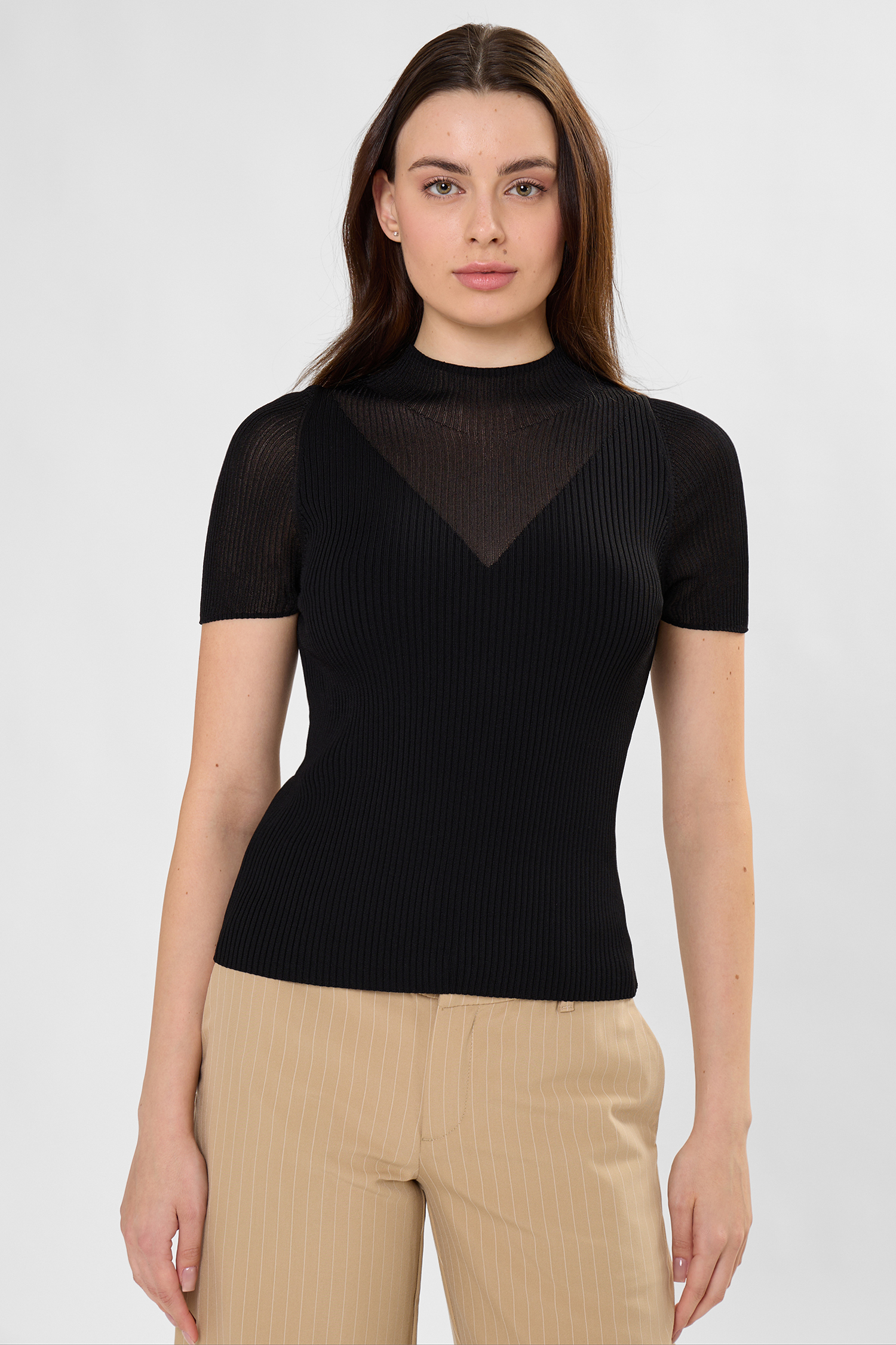 Женский черный джемпер HUGO 50557759;001