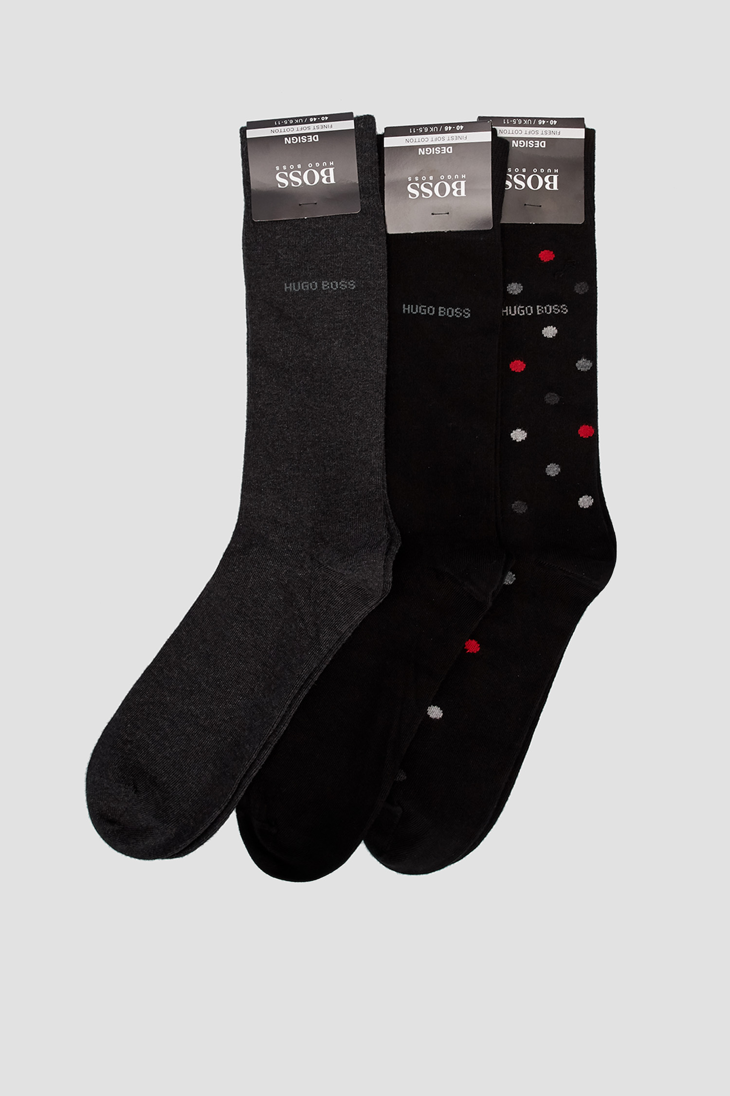 Чоловічі шкарпетки (3 пари) BOSS 50462512;001