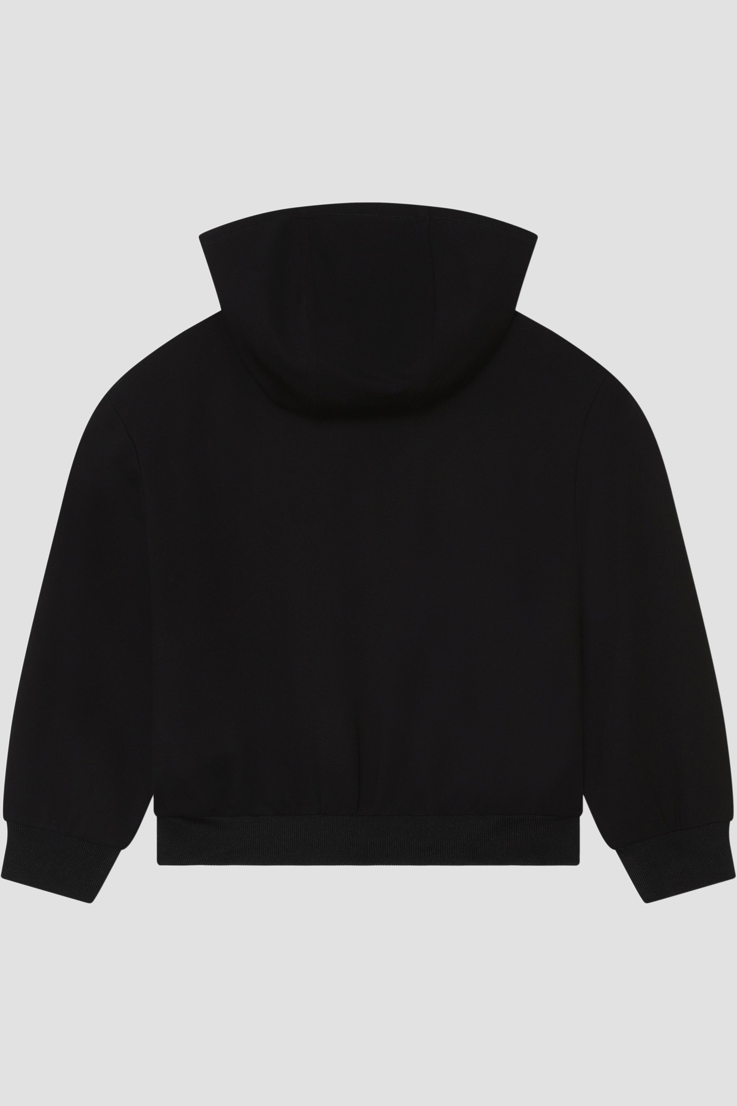 Дитяча чорна кофта на блискавці BOSS kids J51028;09B