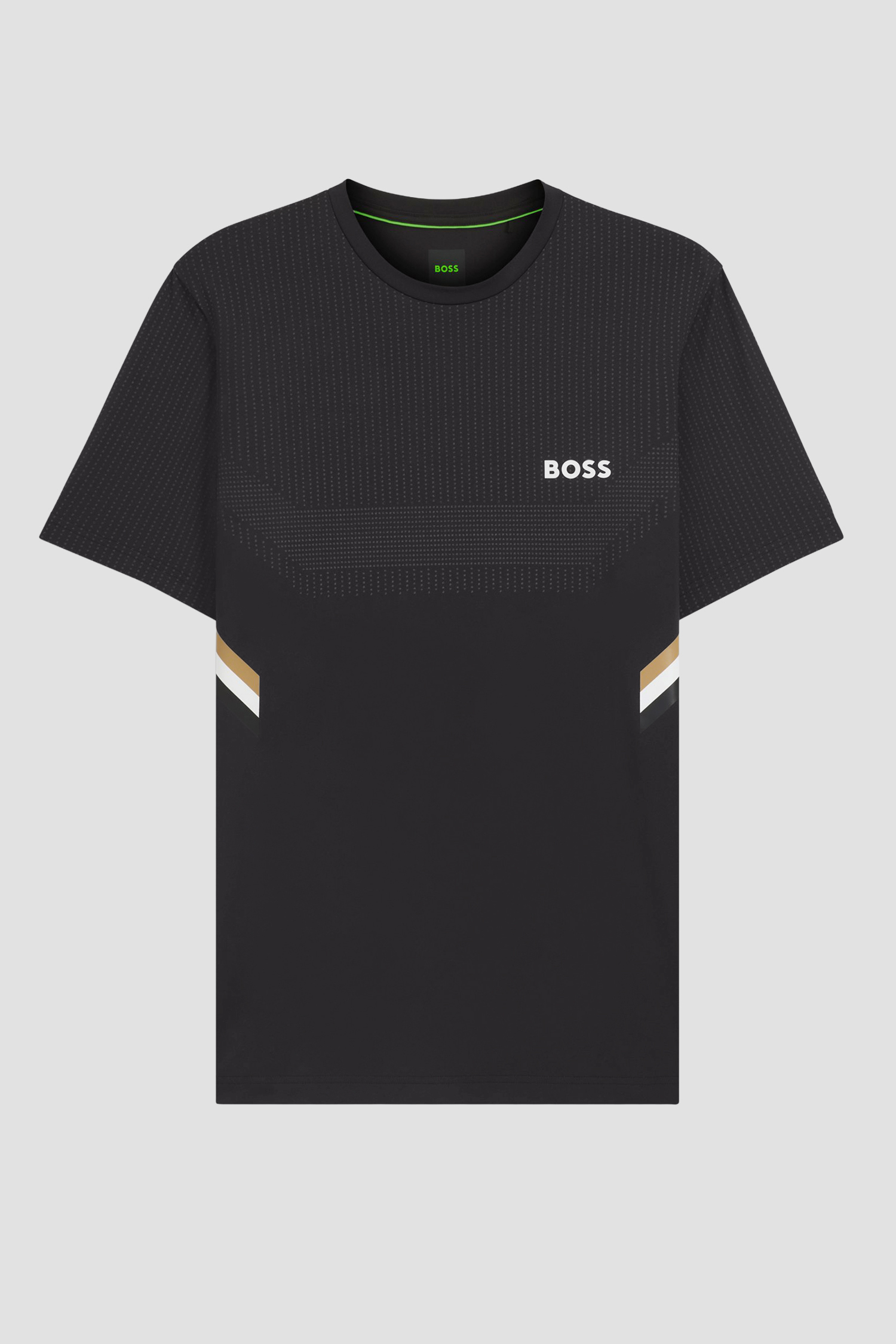 Чоловіча чорна футболка BOSS 50543329;001