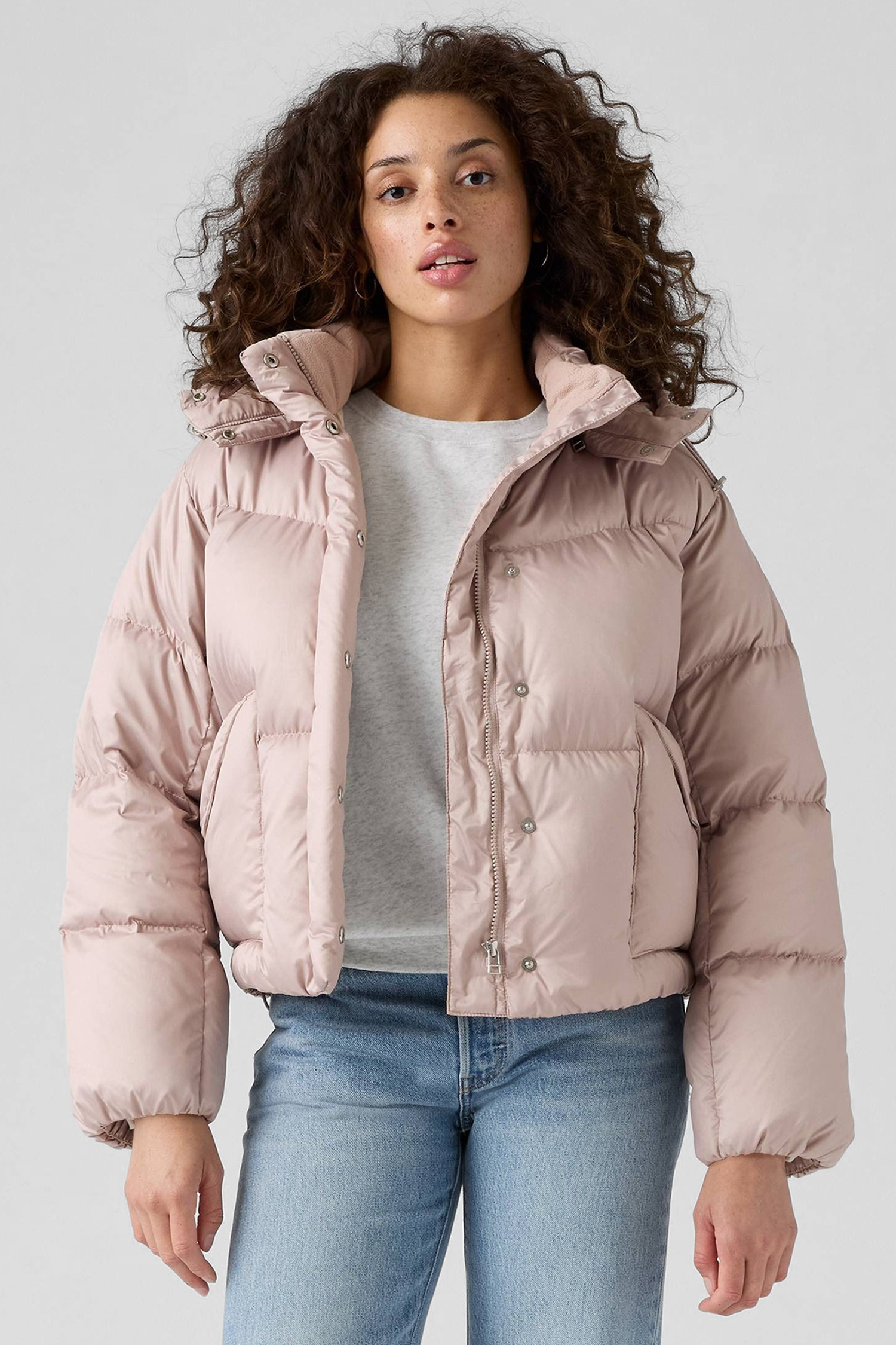 Жіночий пудровий пуховик Levi’s® 003MD;0003