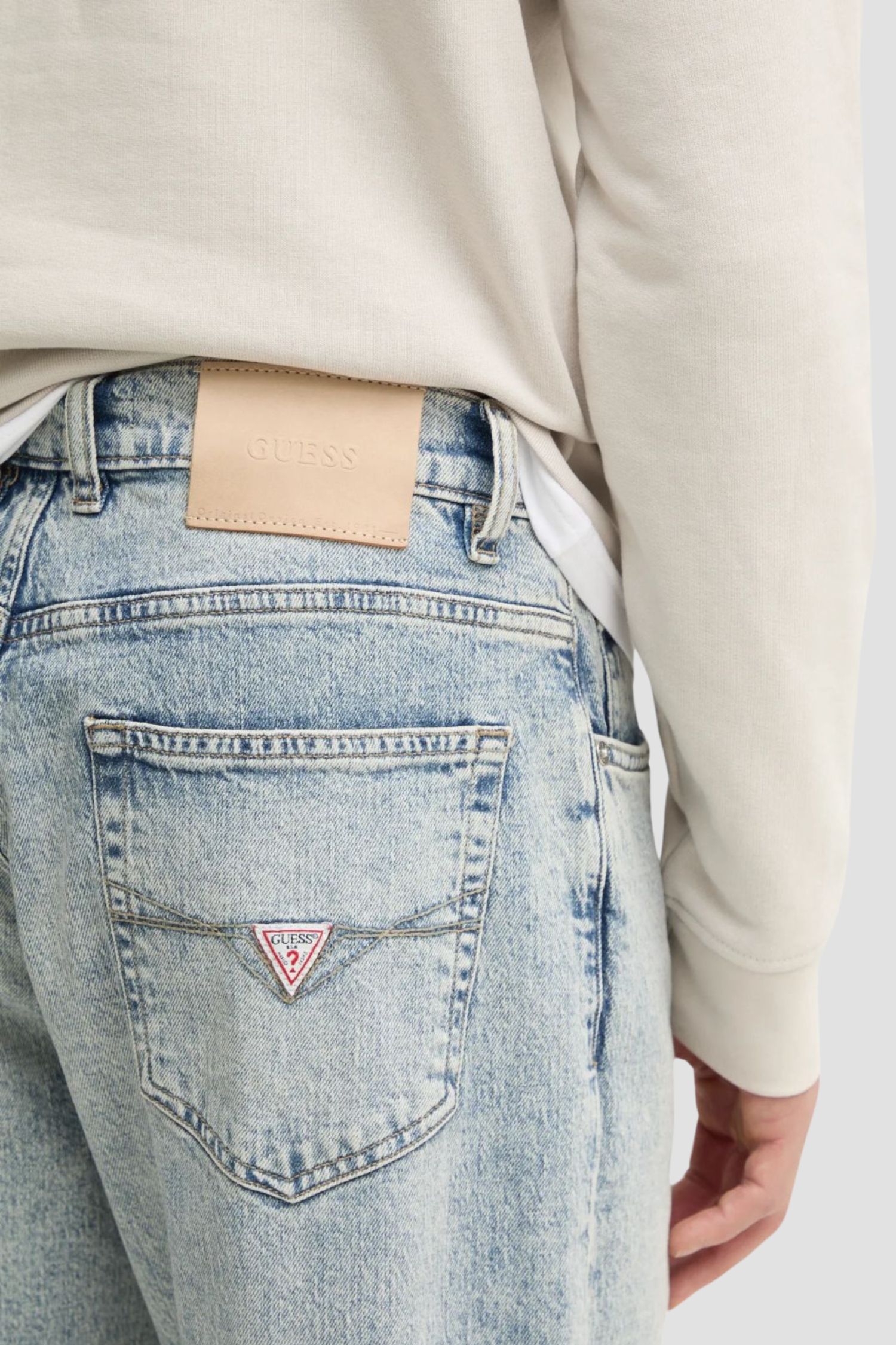 Мужские голубые джинсы Guess M5RA82.D5KQ1;V4LY