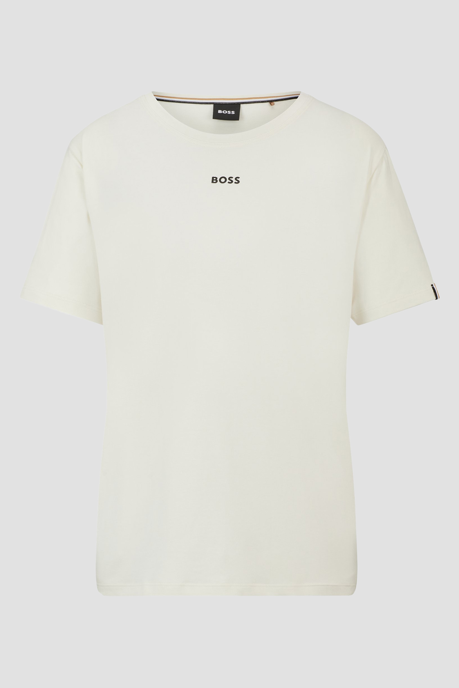 Женская белая футболка BOSS 50510322;119