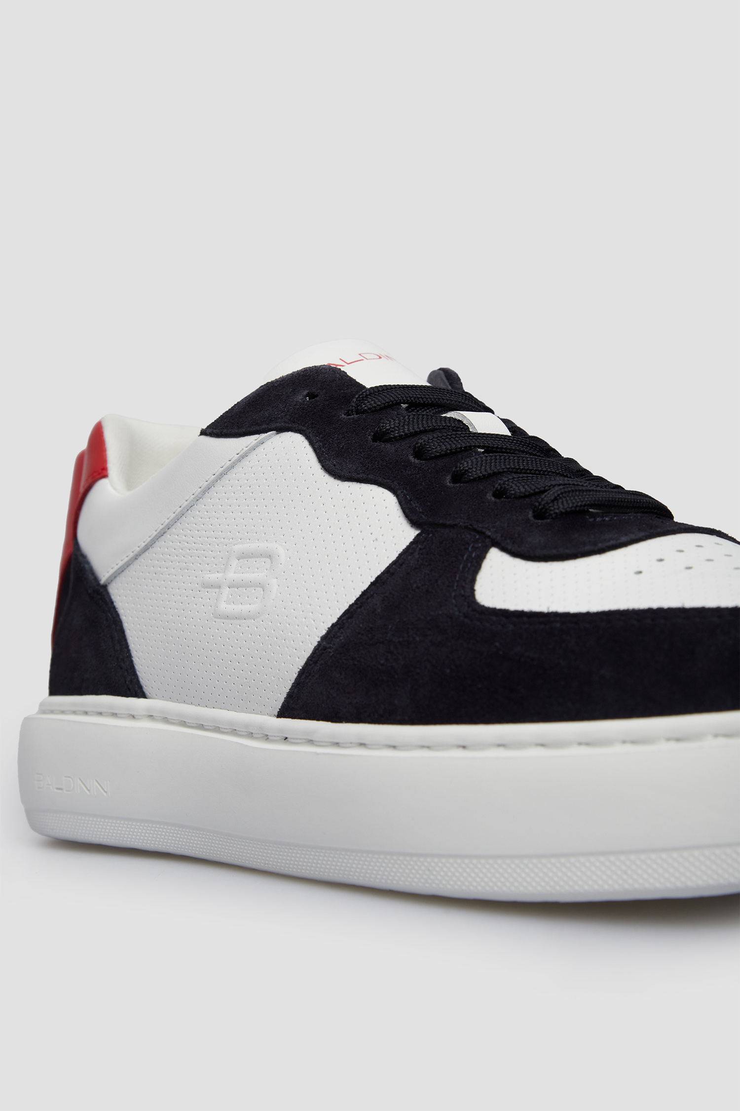 Мужские кожаные сникерсы BALDININI U4E901T1CAMO;1500