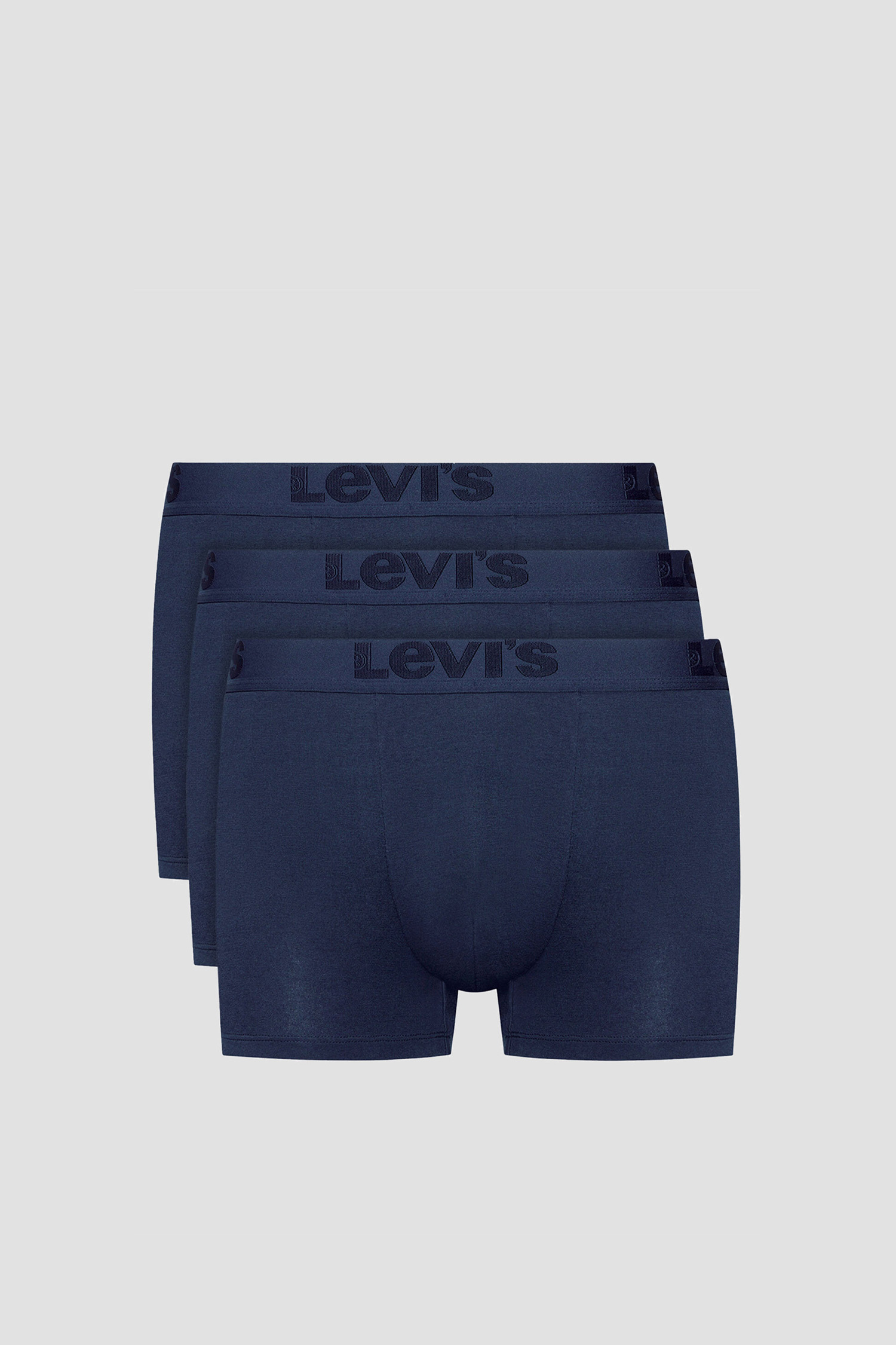 Мужские темно-синие боксеры (3 шт) Levi’s® 905045001;002