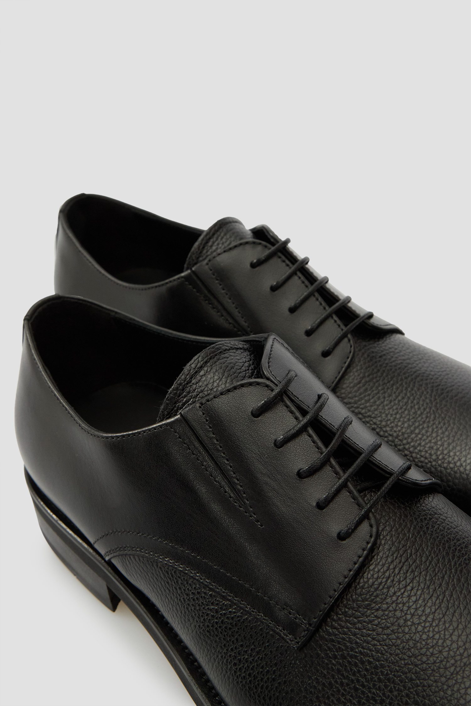 Мужские черные кожаные дерби BALDININI U6B021P1VIBT;0000