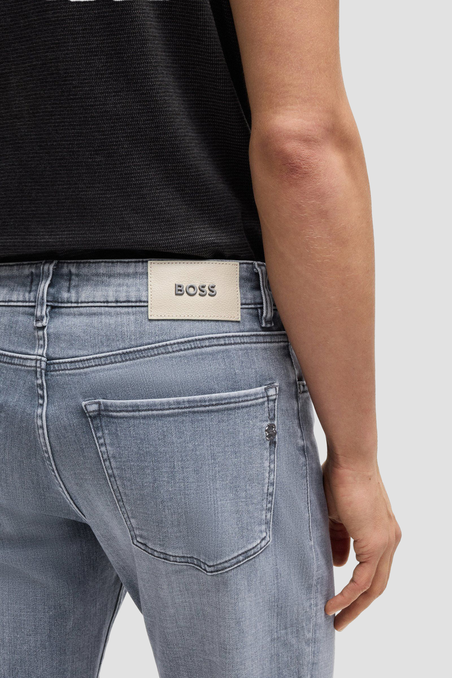 Чоловічі сірі джинси BOSS 50538534;040