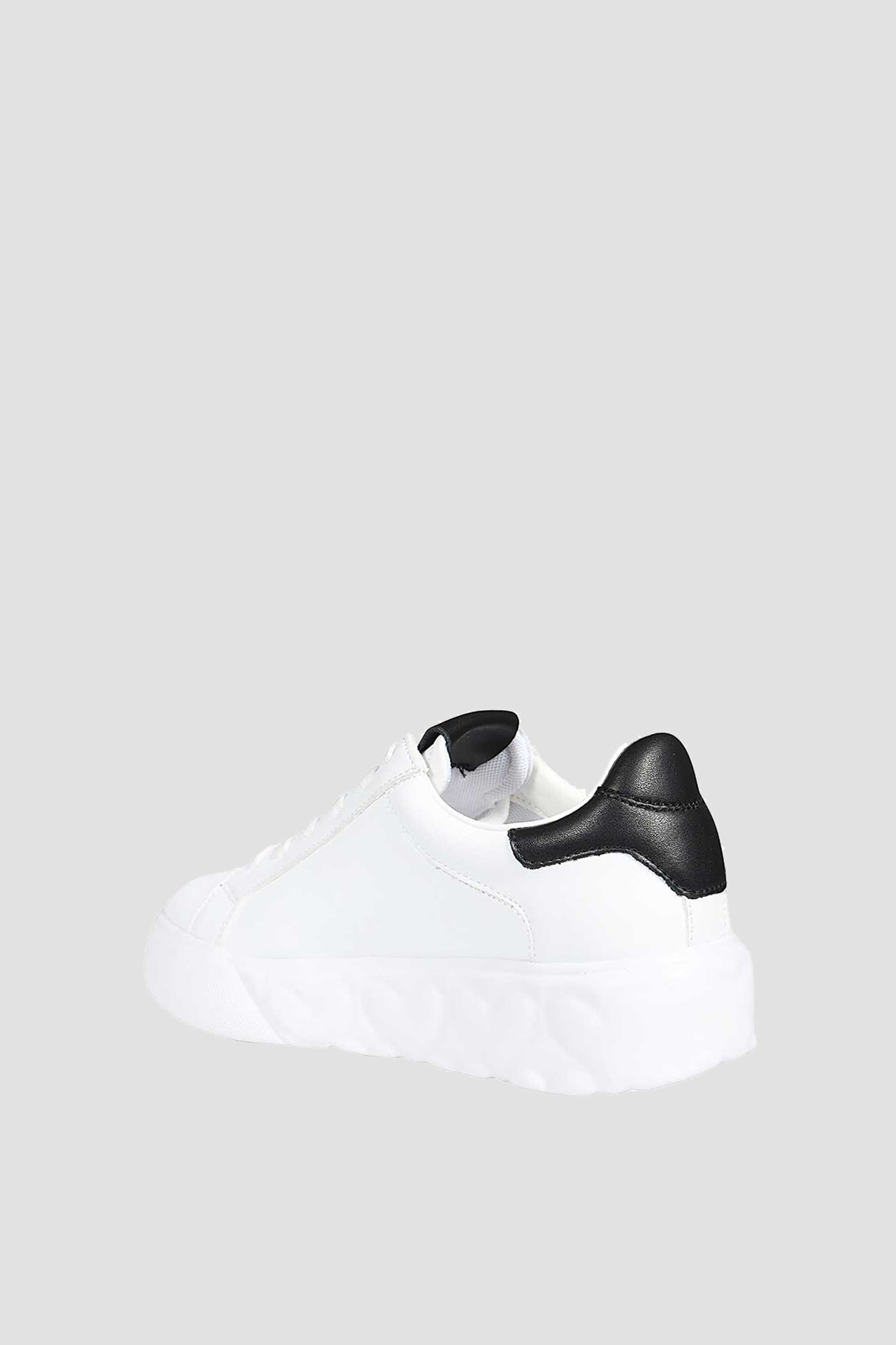 Жіночі білі шкіряні снікерси Moschino JA15904G0H.IA1;10A