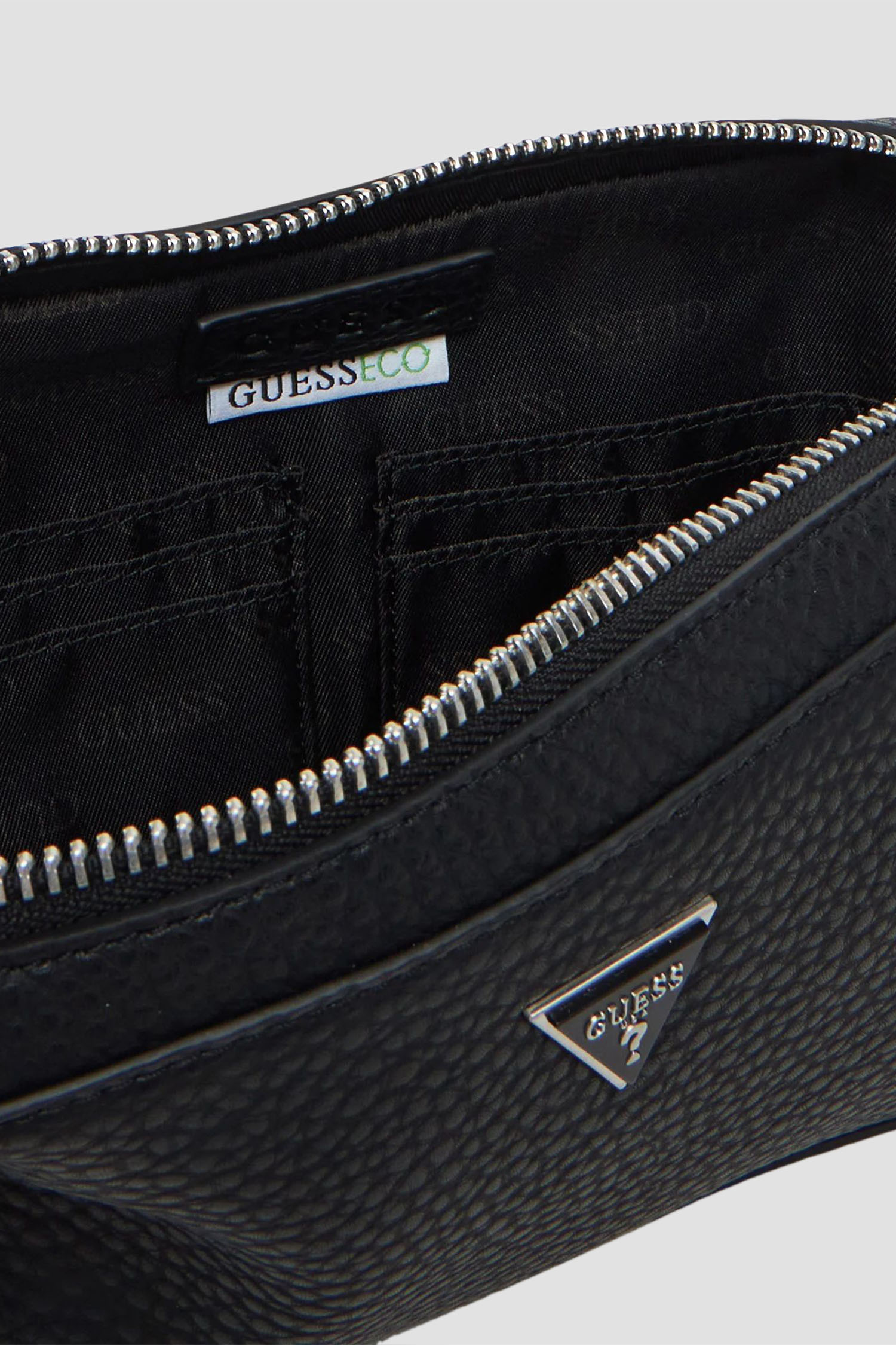 Мужская черная поясная сумка Guess HMTOGR.P5221;BLA