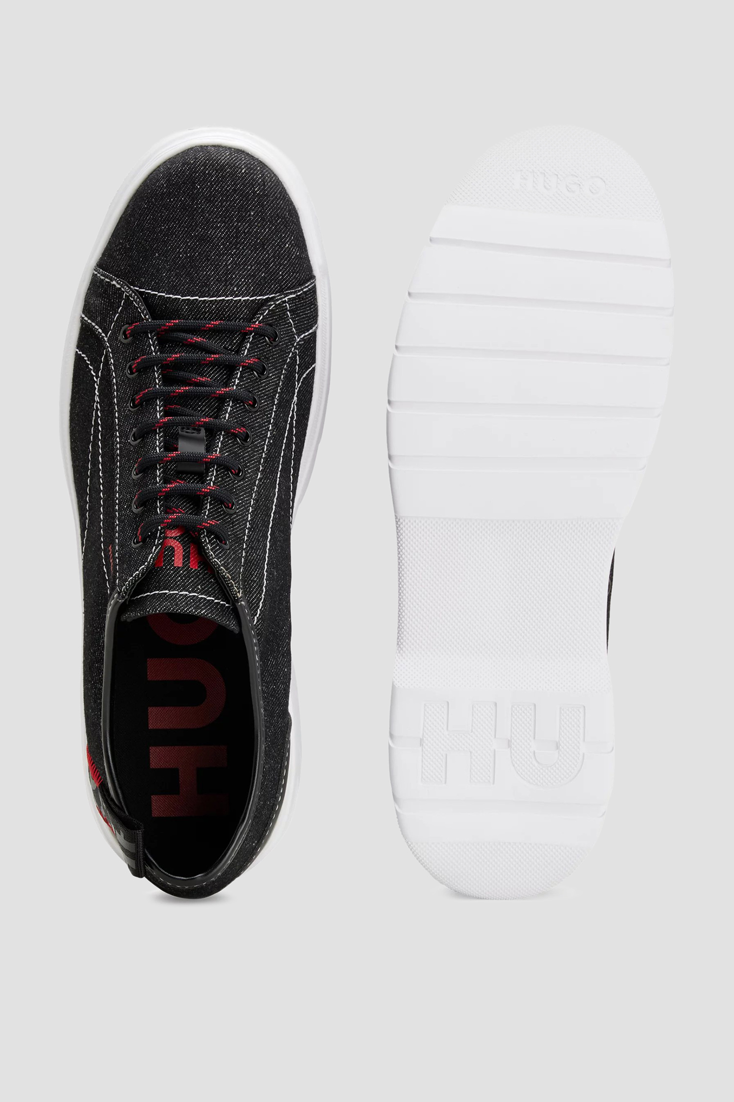 Мужские черные дерби HUGO 50493171;001