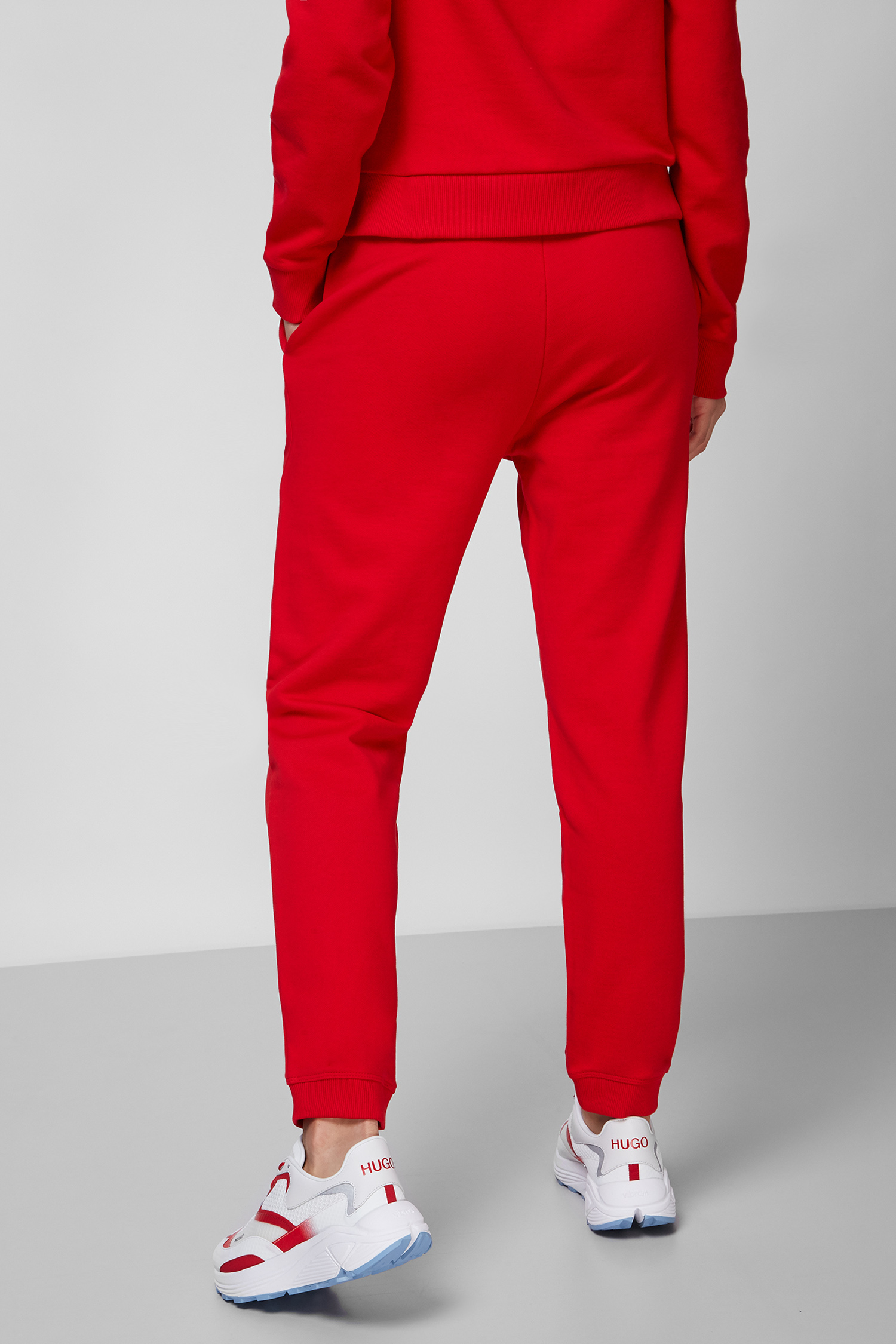 Женские красные спортивные брюки HUGO 50455983;693