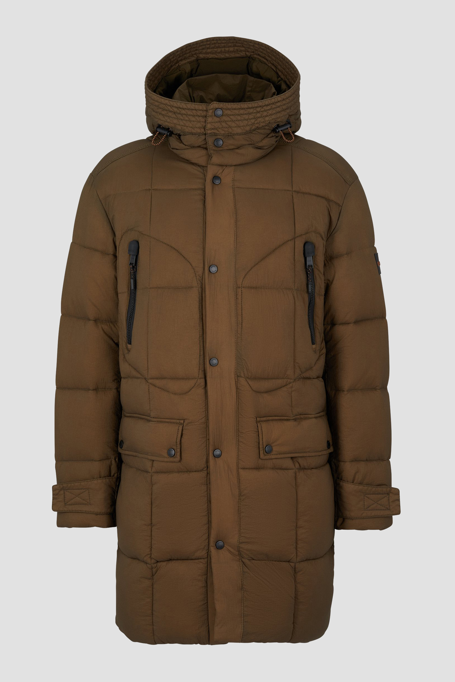 Чоловіча коричнева парка BOSS 50473879;308