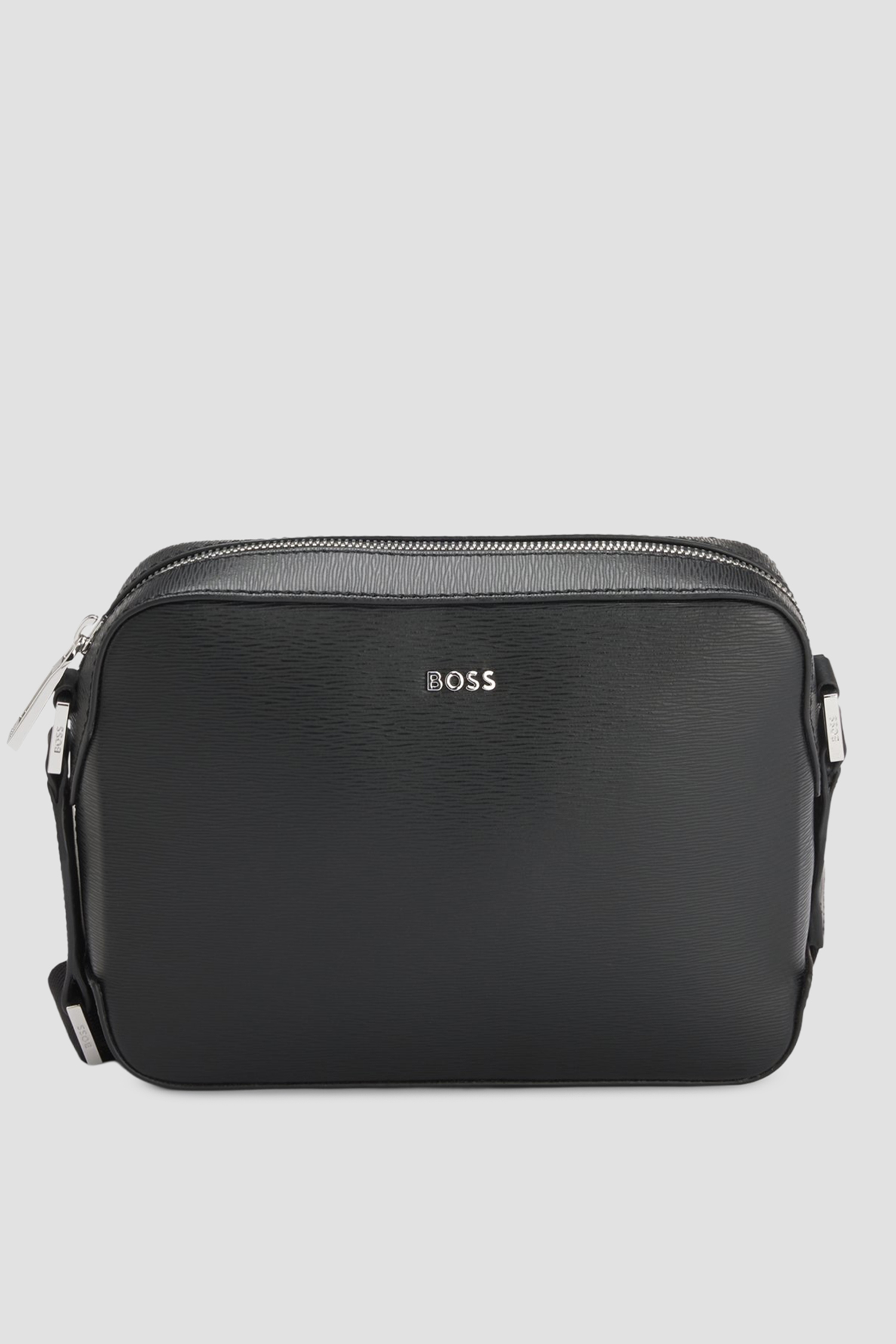 Чоловіча чорна шкіряна сумка BOSS 50548274;001