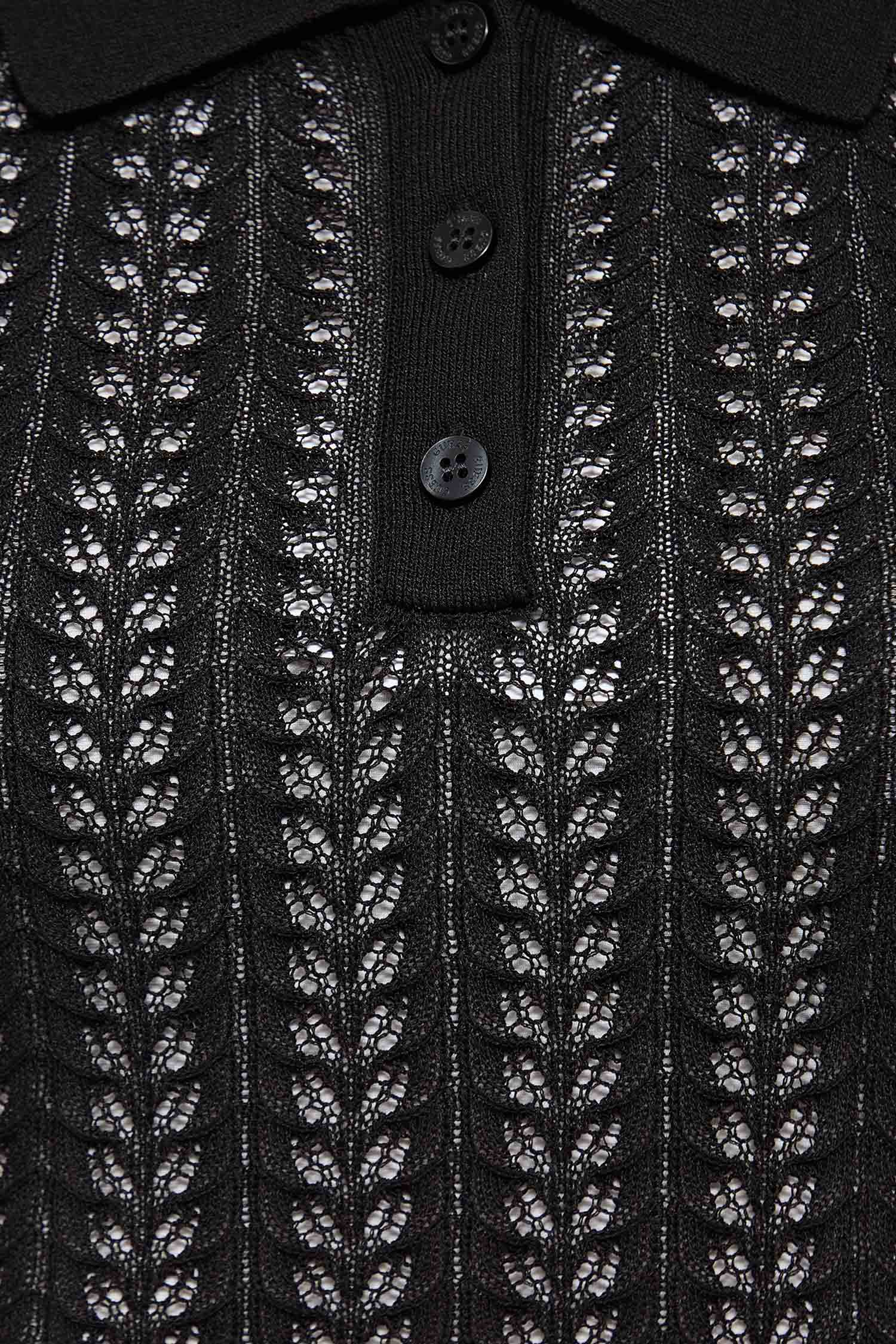 Жіноче чорне поло Guess W6GR25.Z0672;JBLK