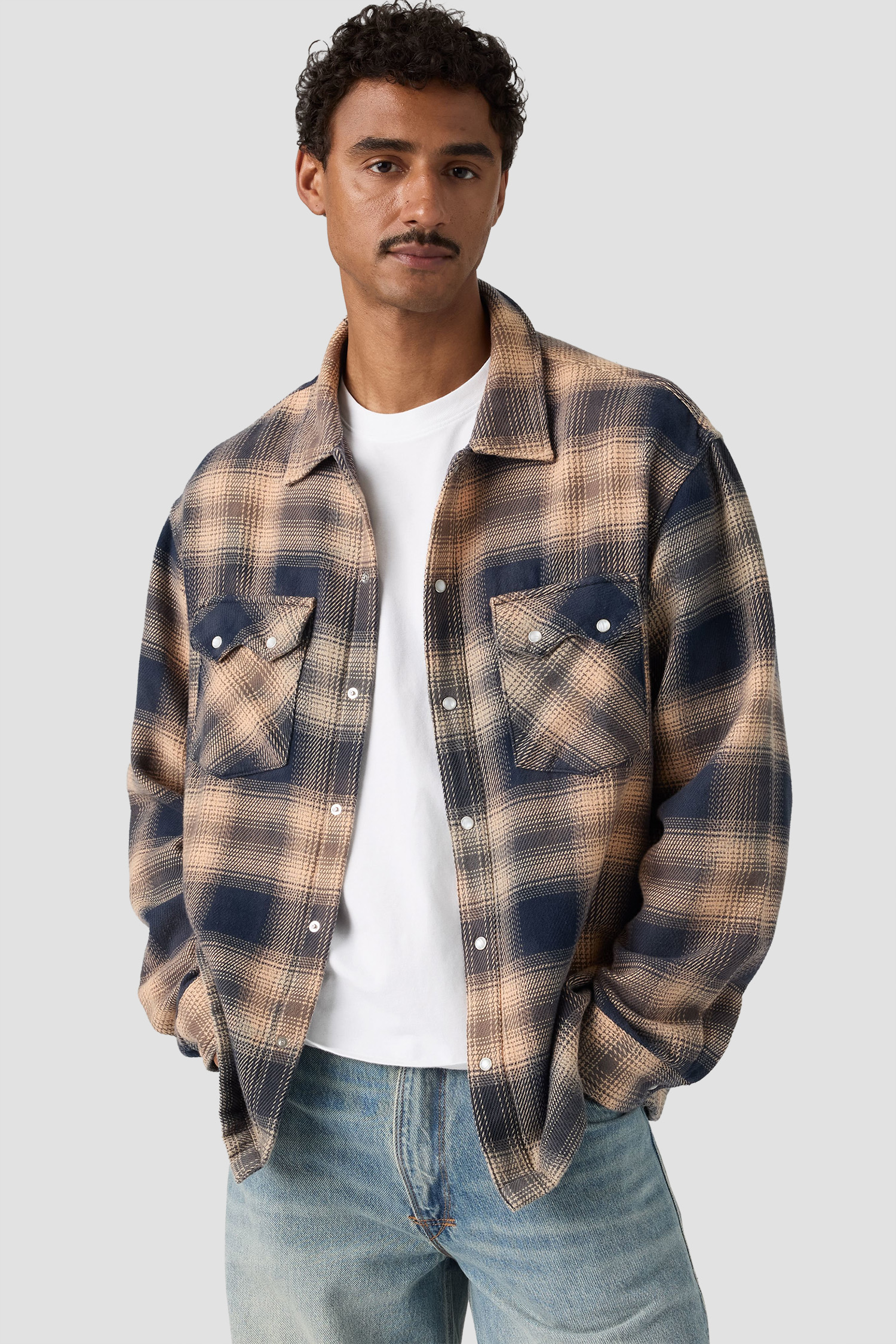 Мужская рубашка в клетку Levi’s® 0085P;0001