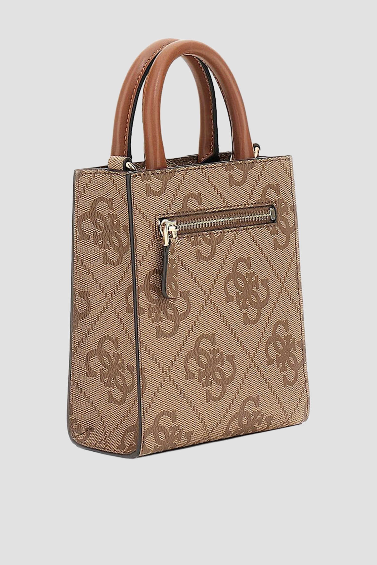 Женская бежевая сумка с узором Guess HWSO78.38750;LTL