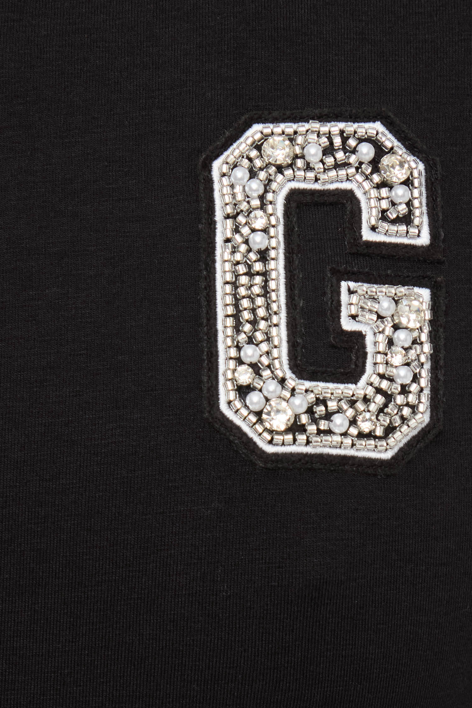 Жіноча чорна футболка Guess W6RI31.J1314;JBLK