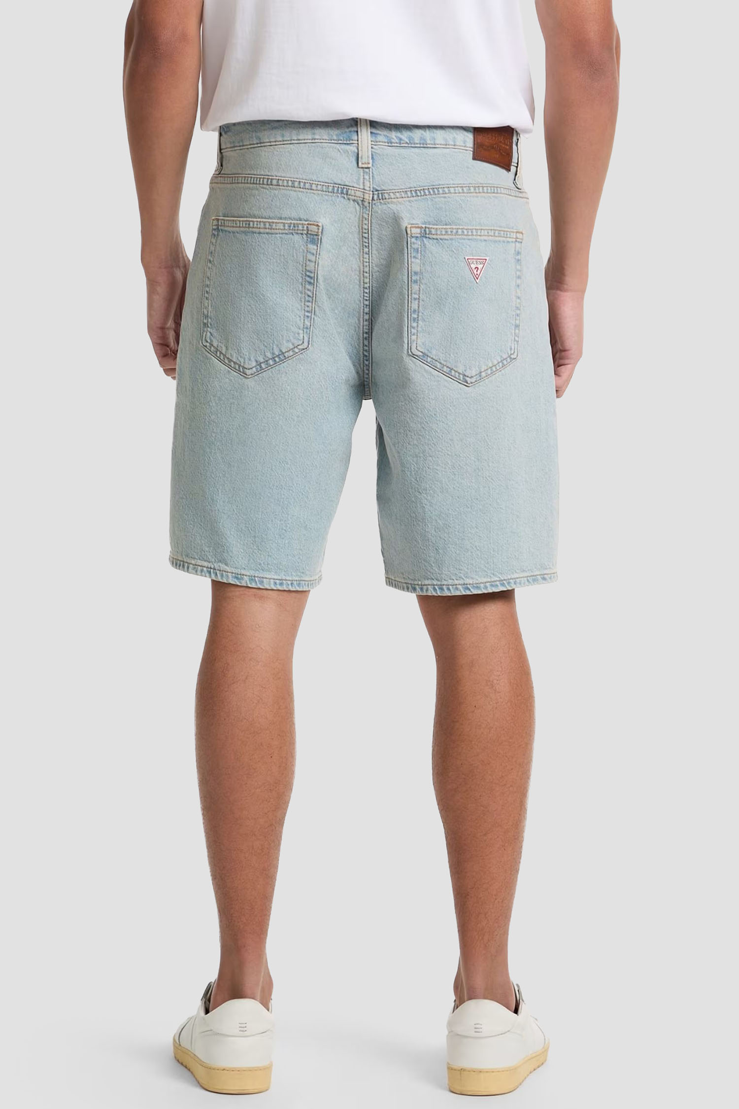 Мужские голубые джинсовые шорты Guess Jeans M4YD37.D5M51;GAL1
